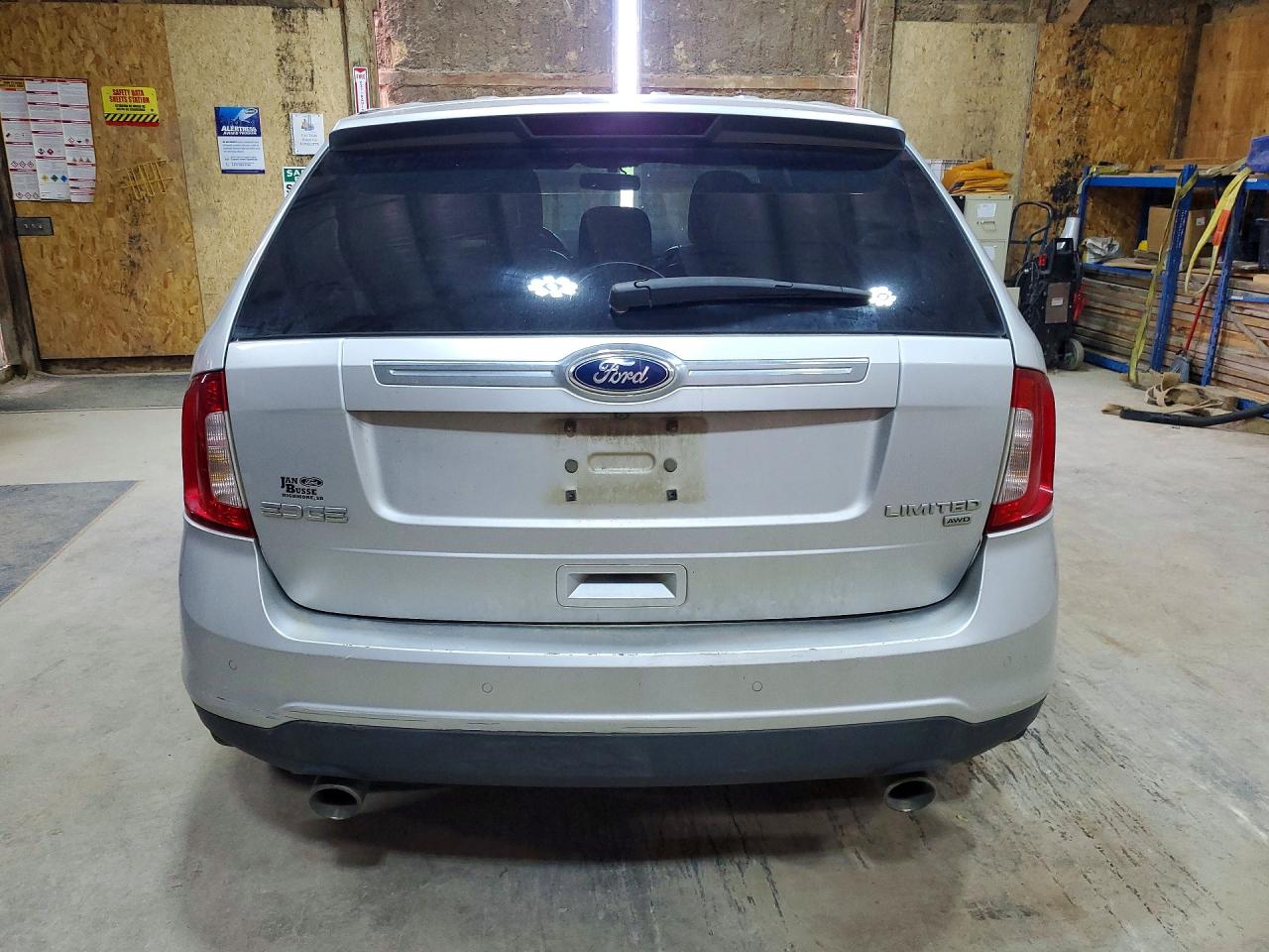 2011 Ford Edge Limited Silver vin: 2FMDK4KC6BBA77091