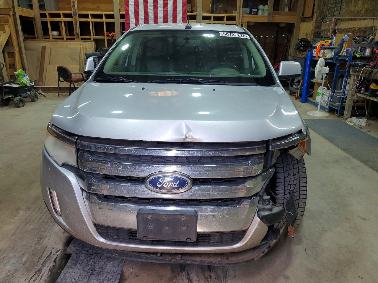 2011 Ford Edge Limited Silver vin: 2FMDK4KC6BBA77091