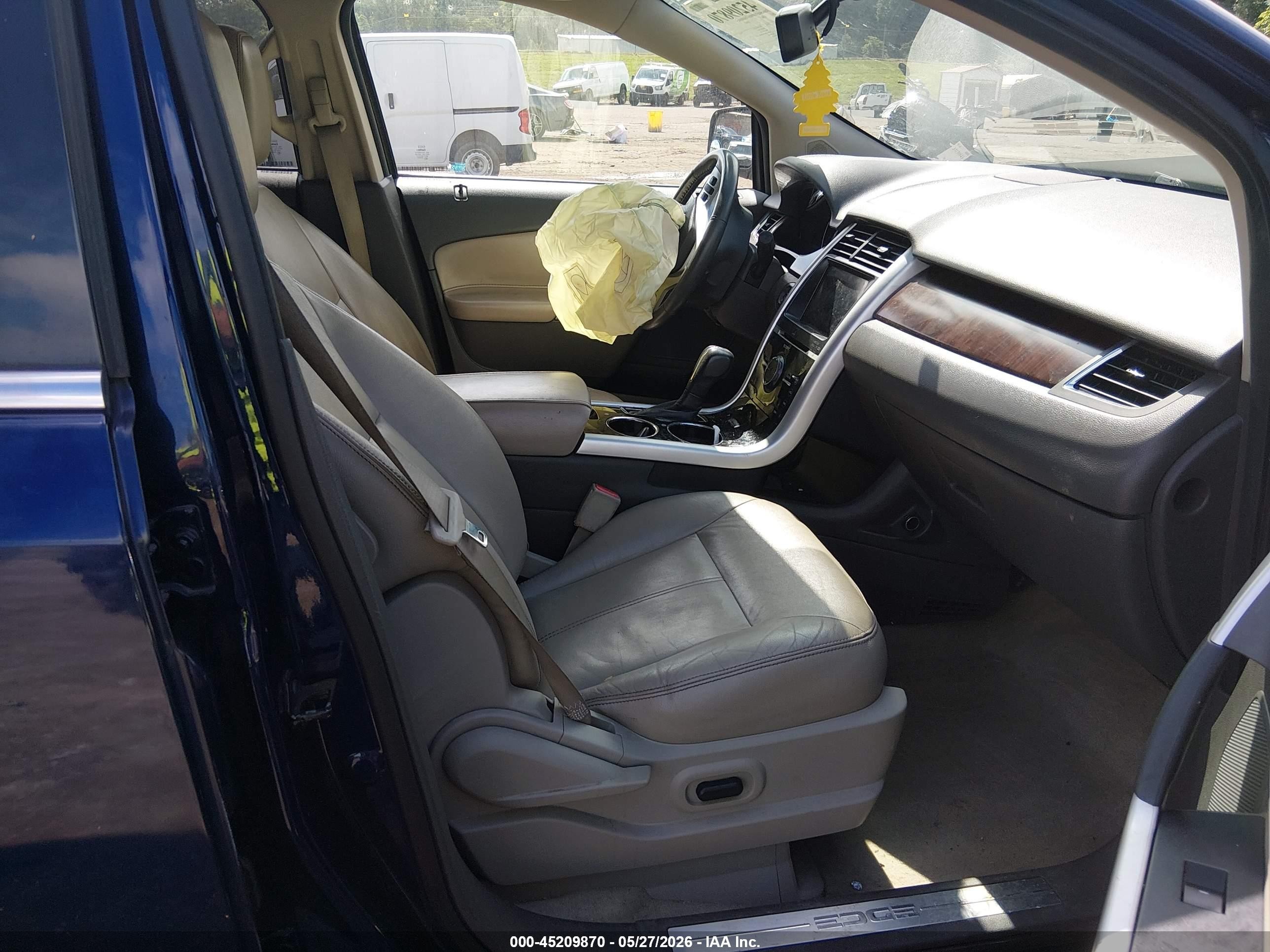 2011 Ford Edge Limited Blue vin: 2FMDK4KC6BBA95025