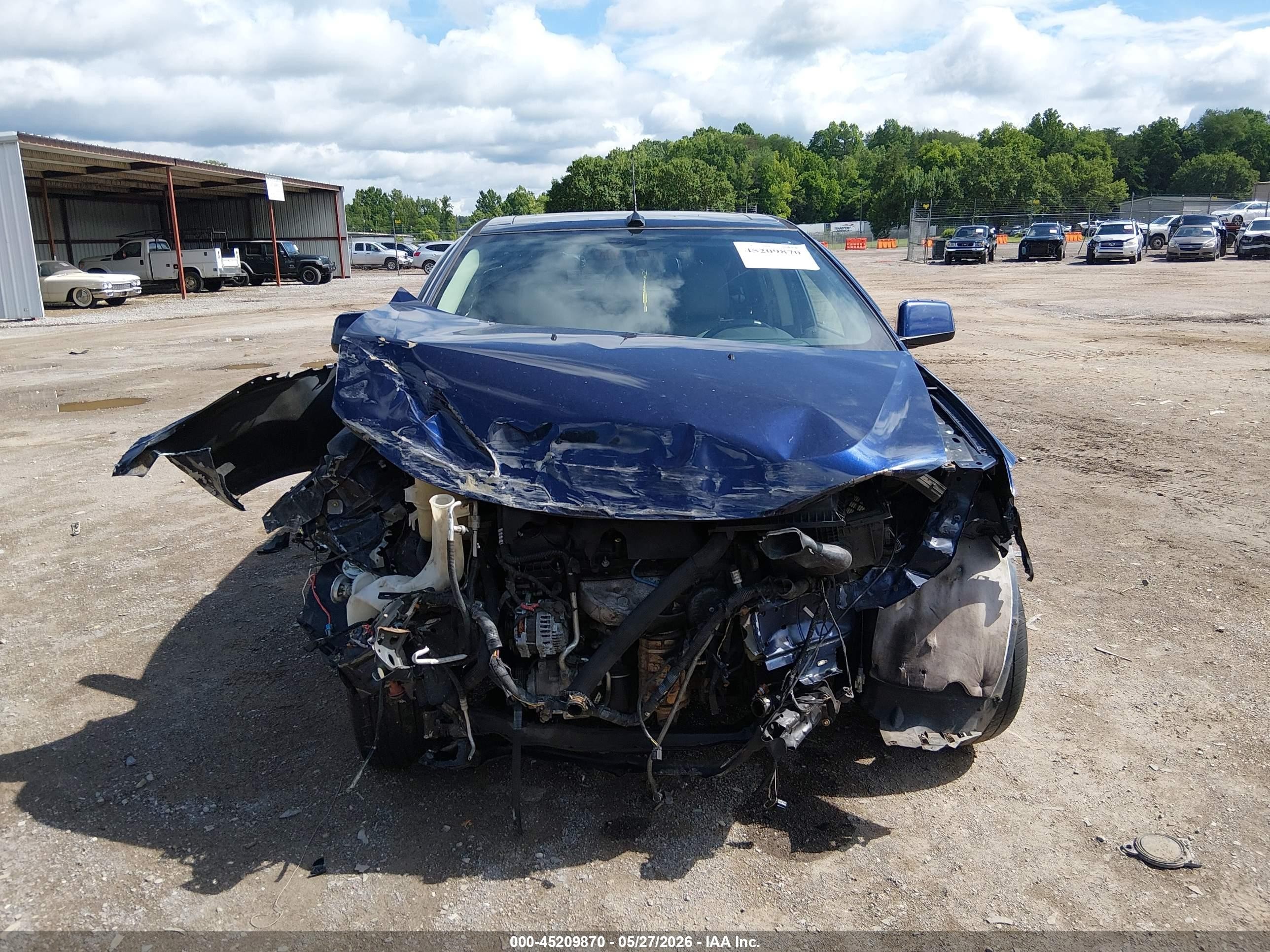 2011 Ford Edge Limited Blue vin: 2FMDK4KC6BBA95025