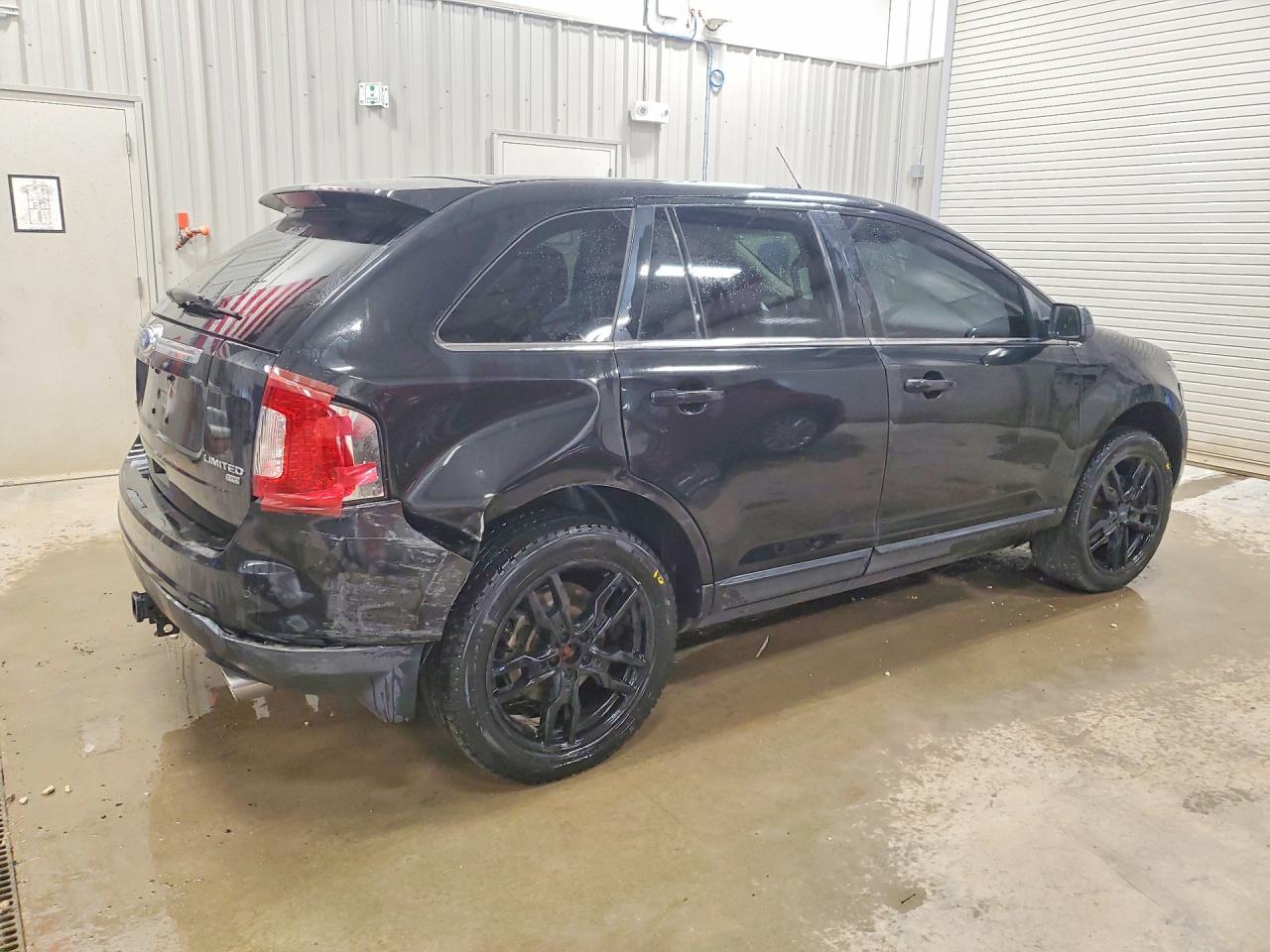 2011 Ford Edge Limited Black vin: 2FMDK4KC6BBB18190