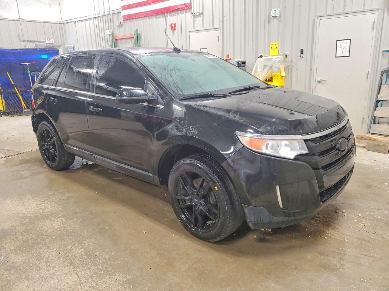 2011 Ford Edge Limited Black vin: 2FMDK4KC6BBB18190