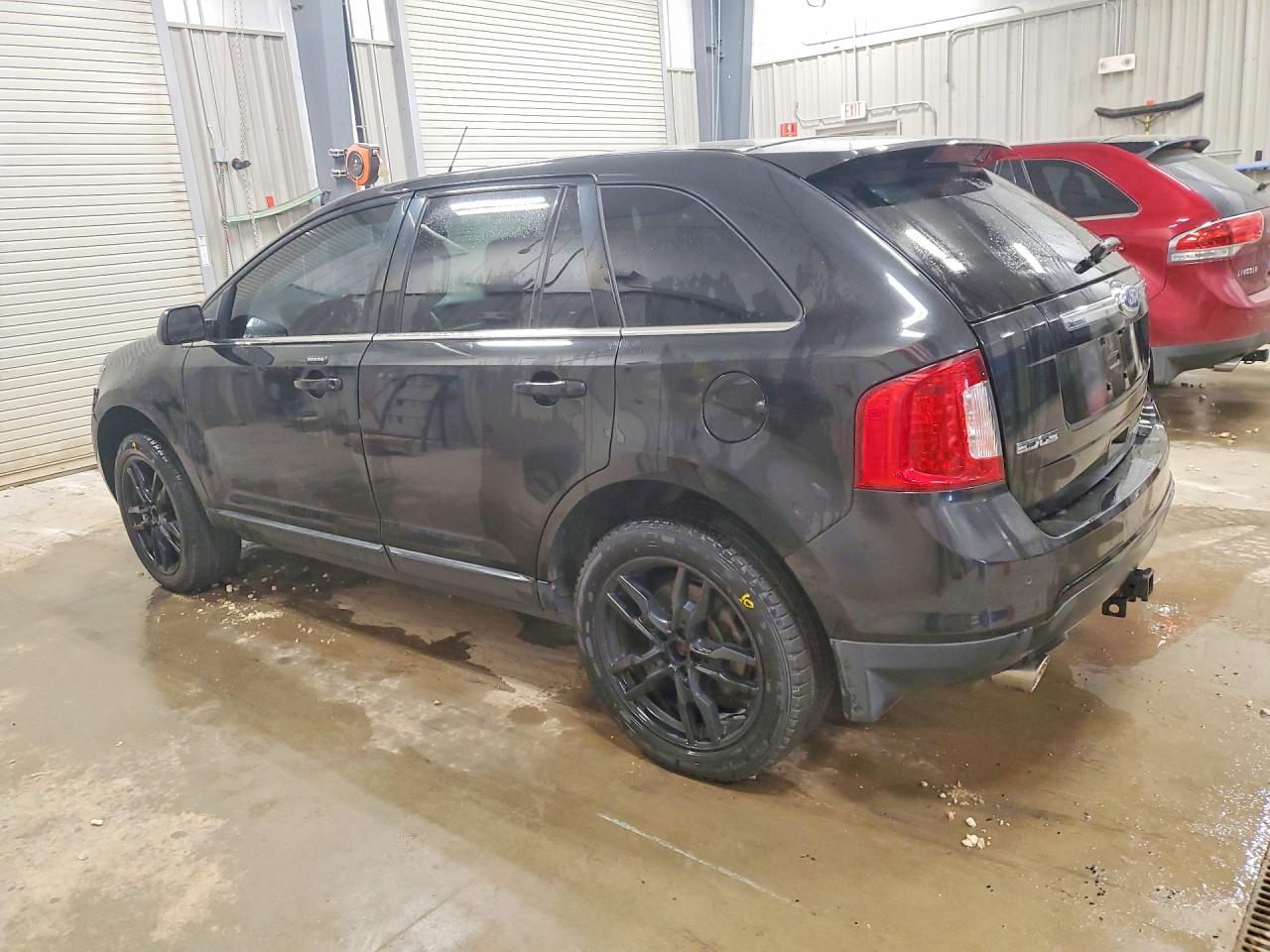 2011 Ford Edge Limited Black vin: 2FMDK4KC6BBB18190