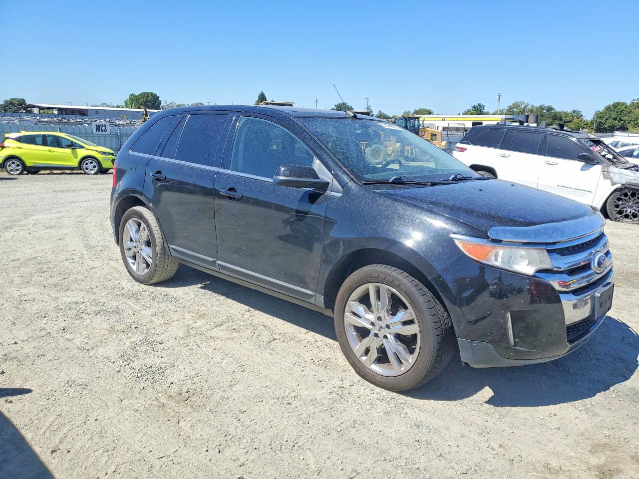 2011 Ford Edge Limited Black vin: 2FMDK4KC6BBB61718