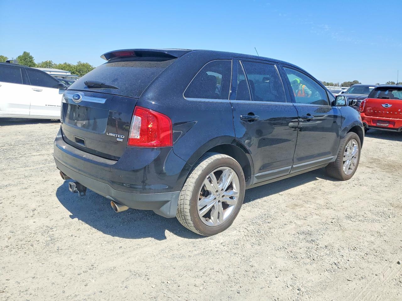 2011 Ford Edge Limited Black vin: 2FMDK4KC6BBB61718
