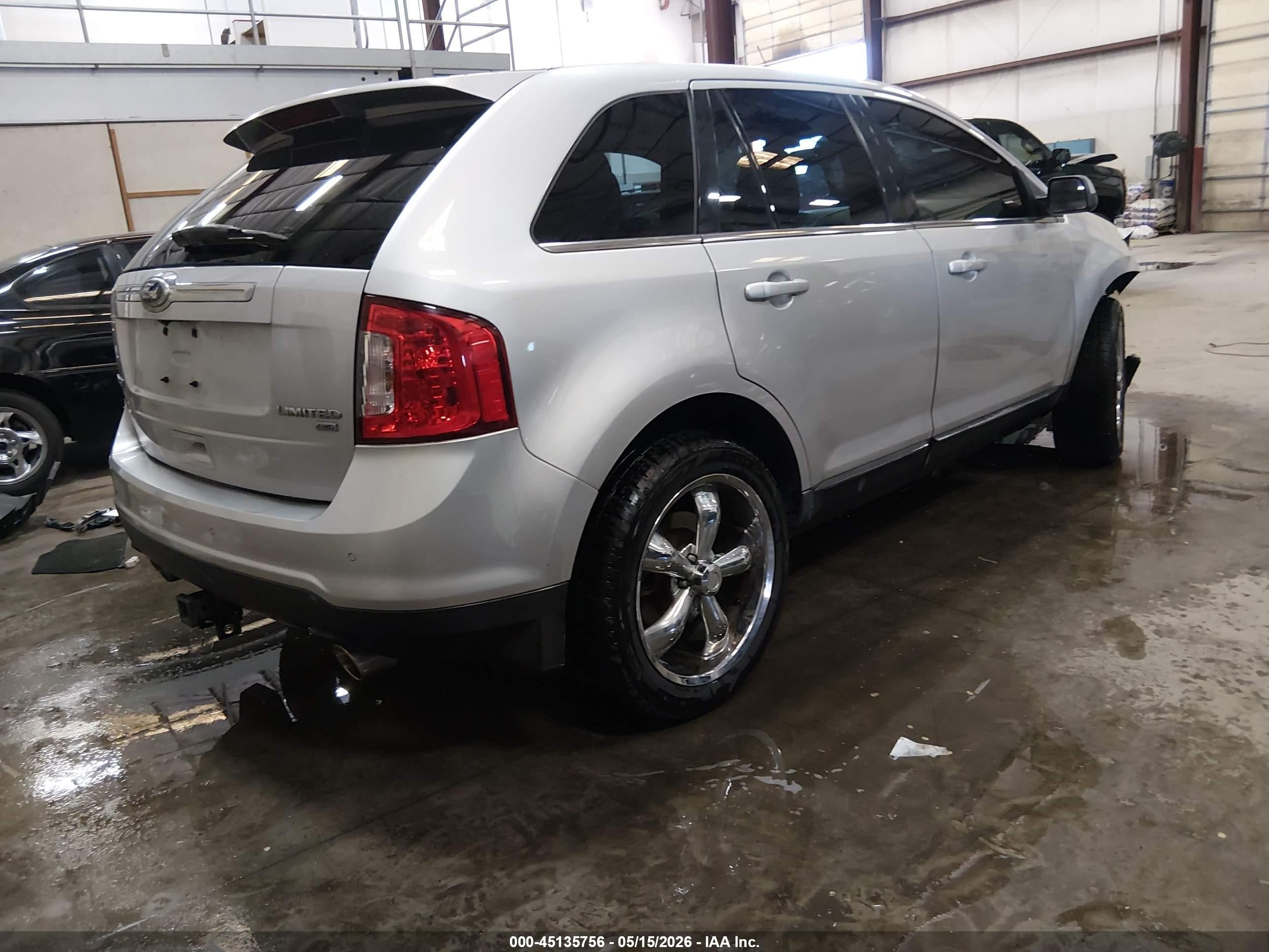 2011 Ford Edge Limited Gray vin: 2FMDK4KC6BBB68443