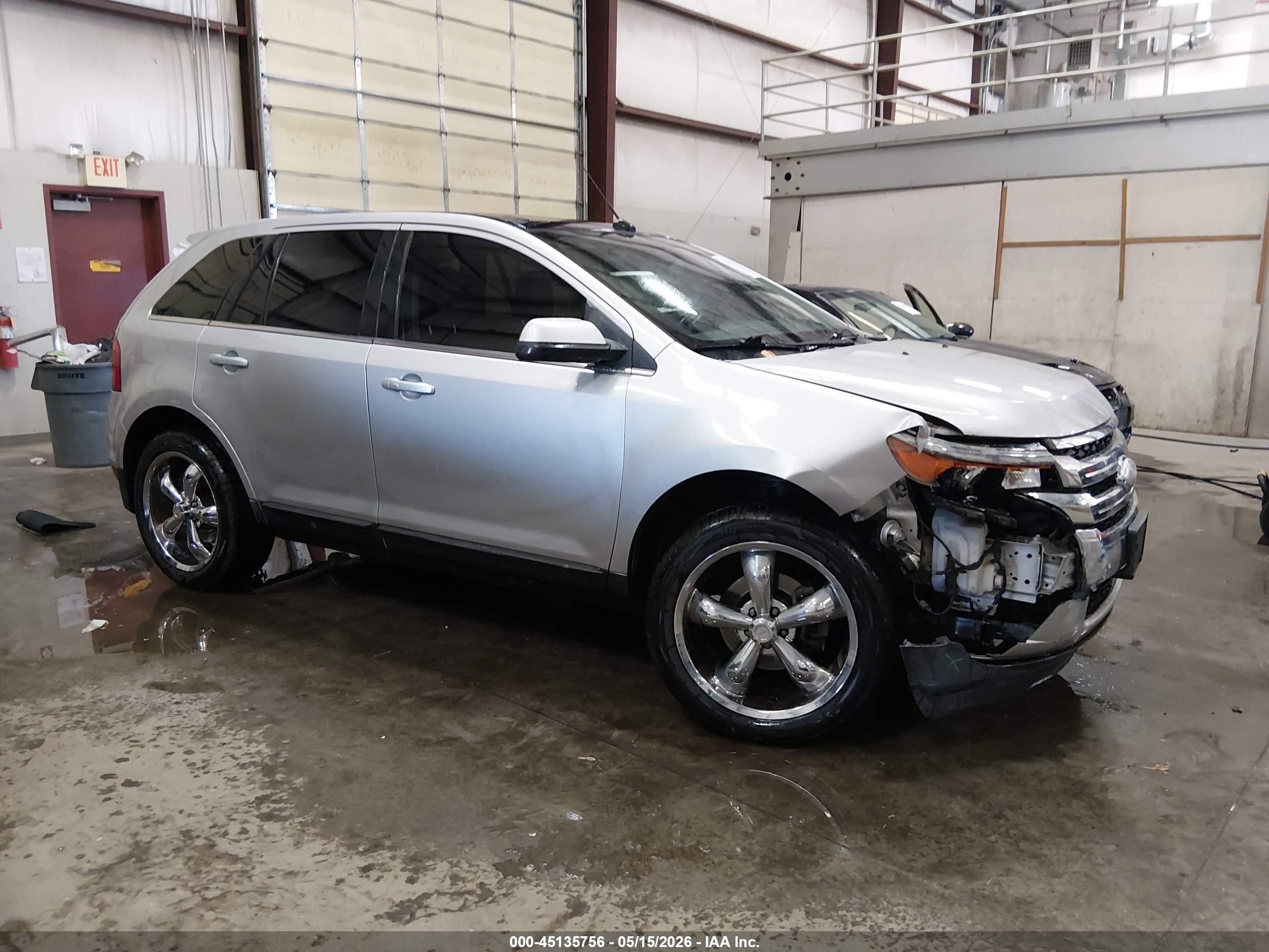 2011 Ford Edge Limited Gray vin: 2FMDK4KC6BBB68443