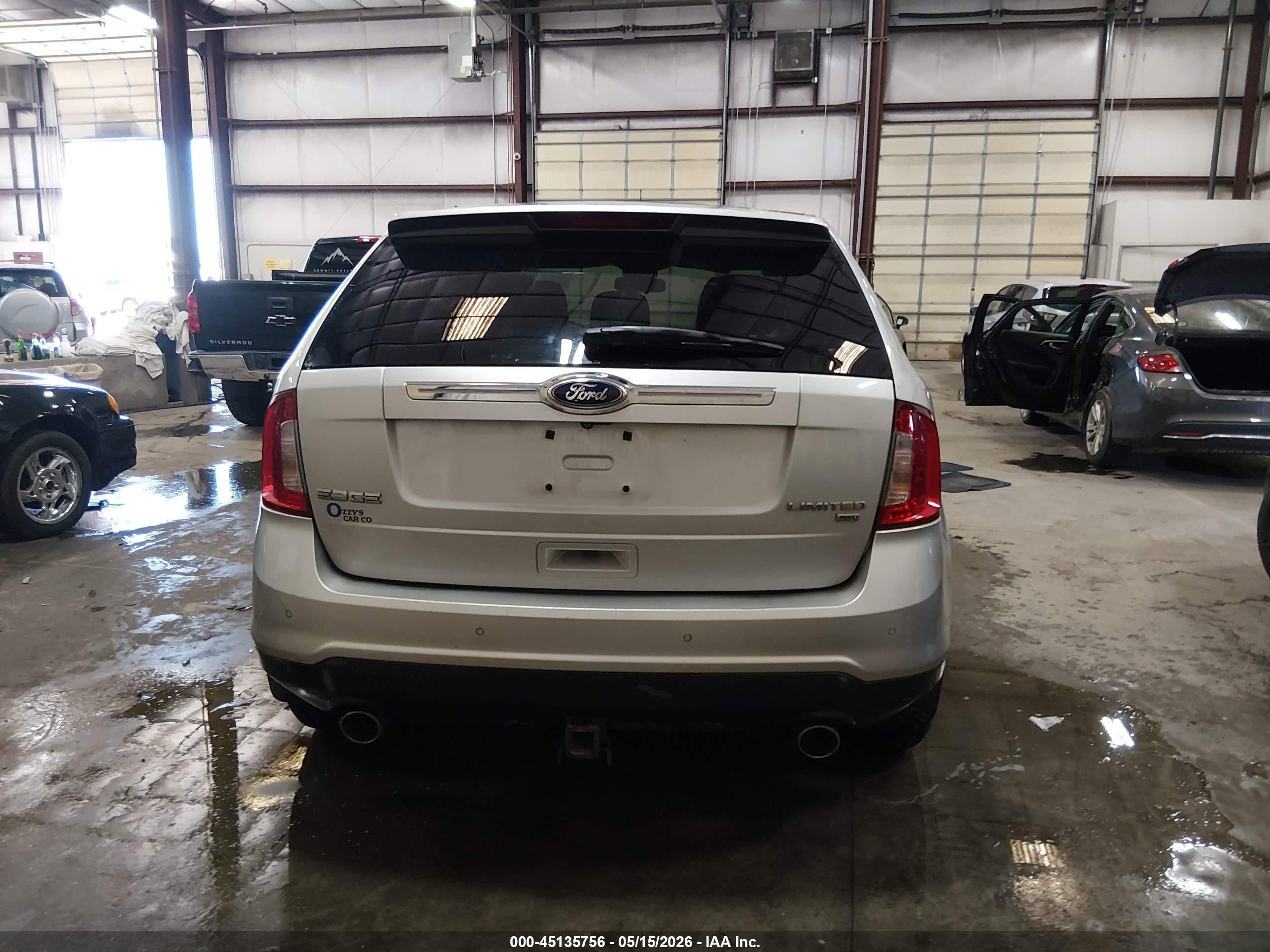 2011 Ford Edge Limited Gray vin: 2FMDK4KC6BBB68443