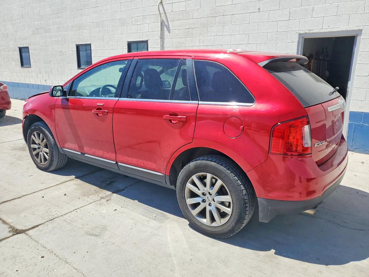 2012 Ford Edge Limited Red vin: 2FMDK4KC6CBA17197