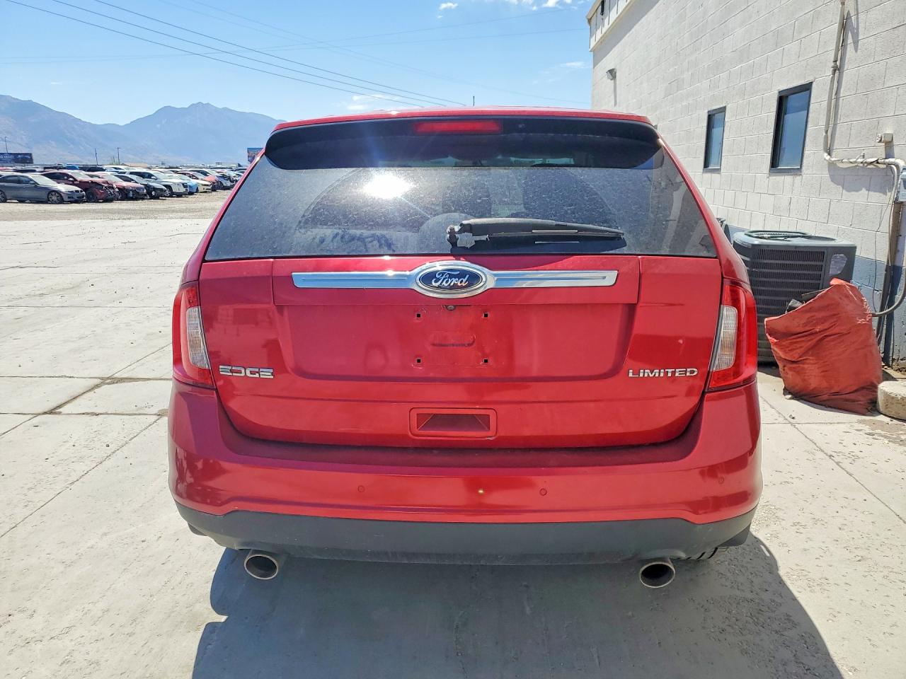 2012 Ford Edge Limited Red vin: 2FMDK4KC6CBA17197