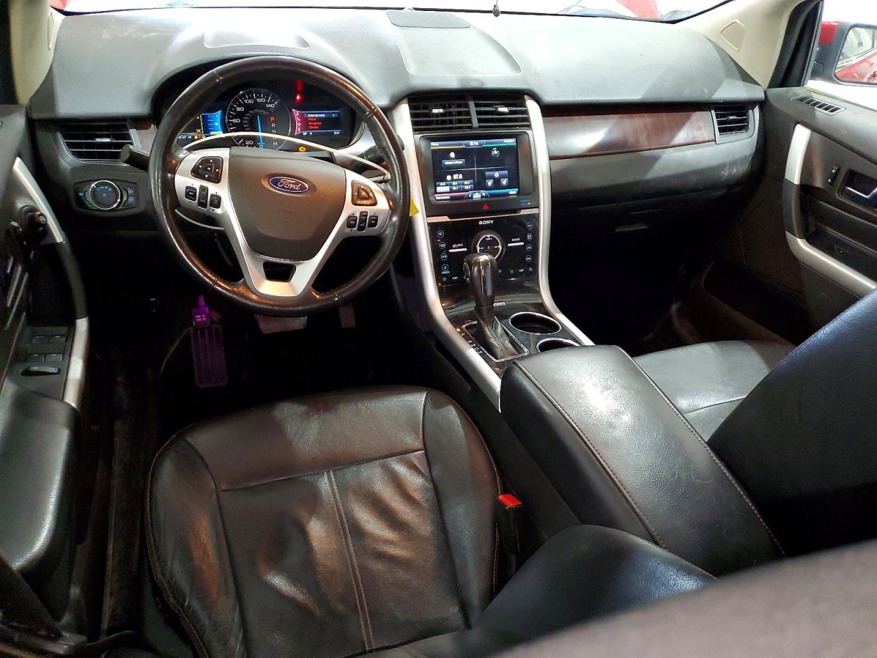 2012 Ford Edge Limited Red vin: 2FMDK4KC6CBA55576