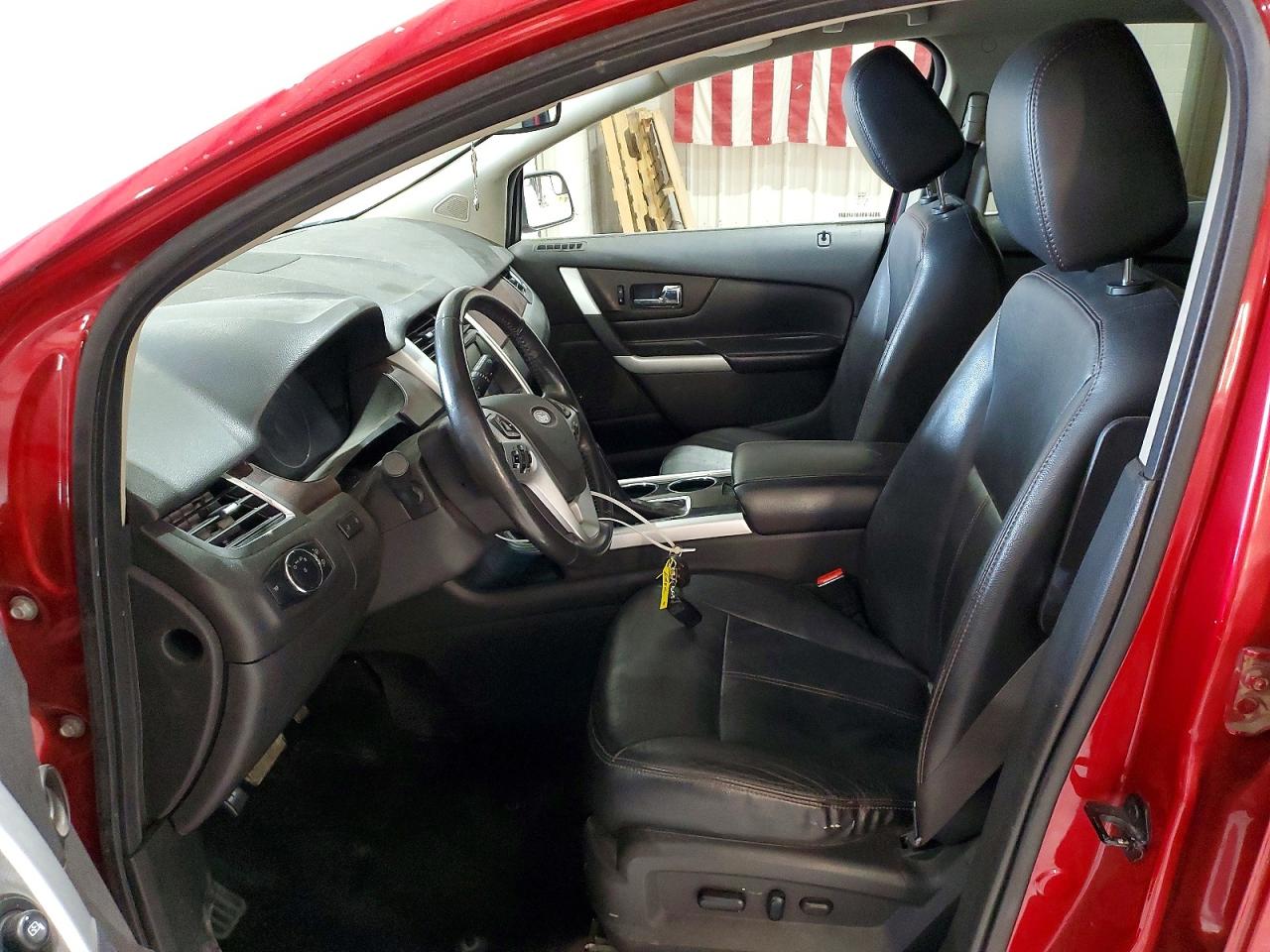 2012 Ford Edge Limited Red vin: 2FMDK4KC6CBA55576
