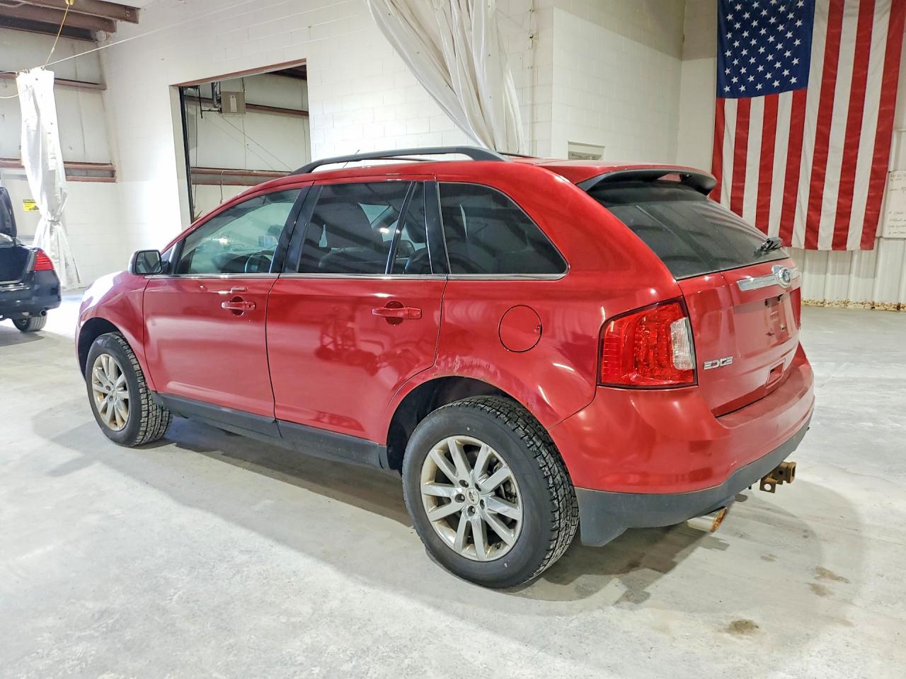2012 Ford Edge Limited Red vin: 2FMDK4KC6CBA55576