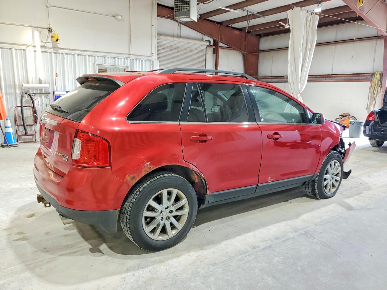2012 Ford Edge Limited Red vin: 2FMDK4KC6CBA55576