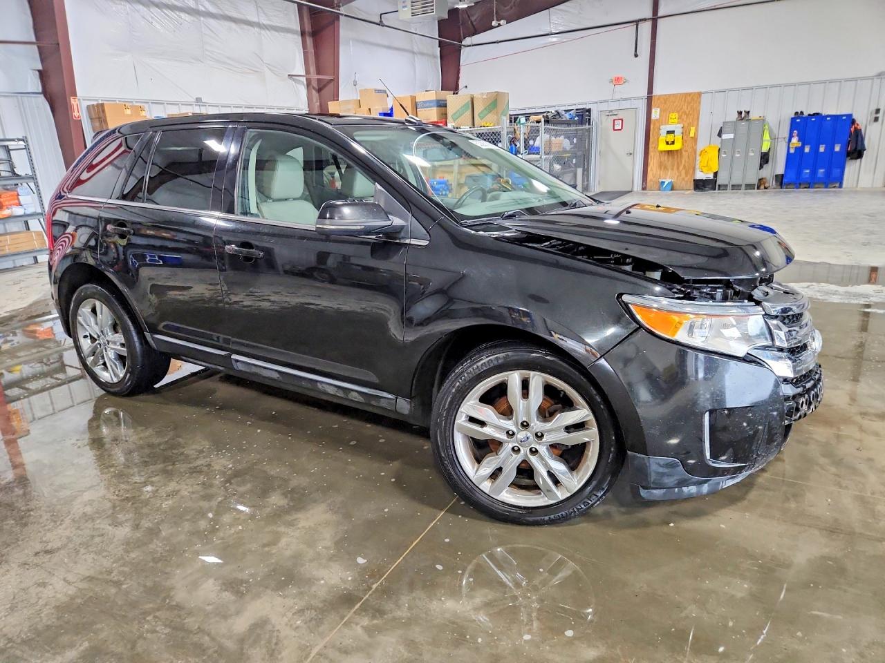 2012 Ford Edge Limited Black vin: 2FMDK4KC6CBA63077