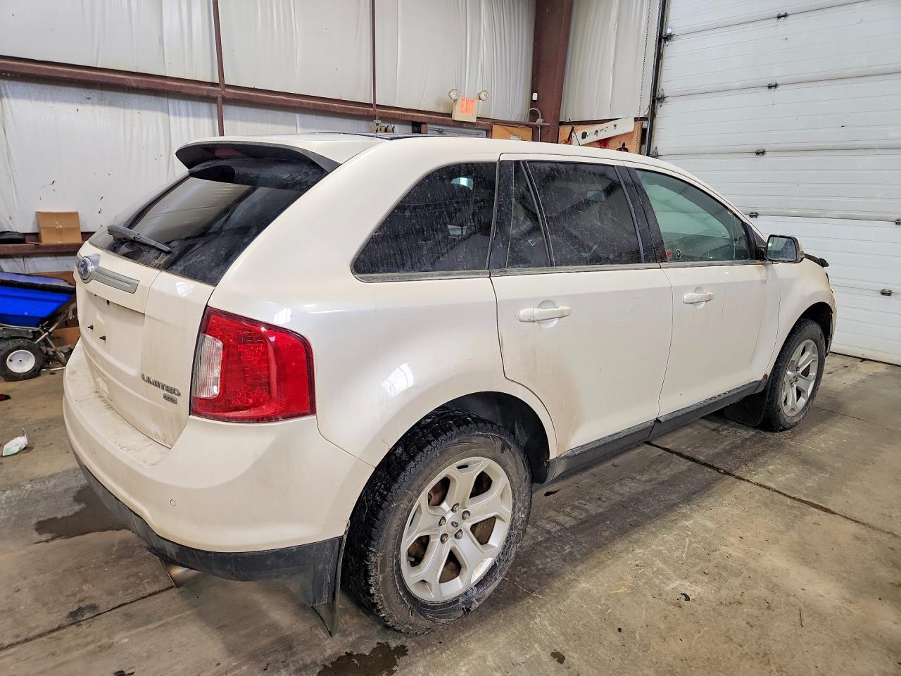 2012 Ford Edge Limited Белый vin: 2FMDK4KC6CBA64150