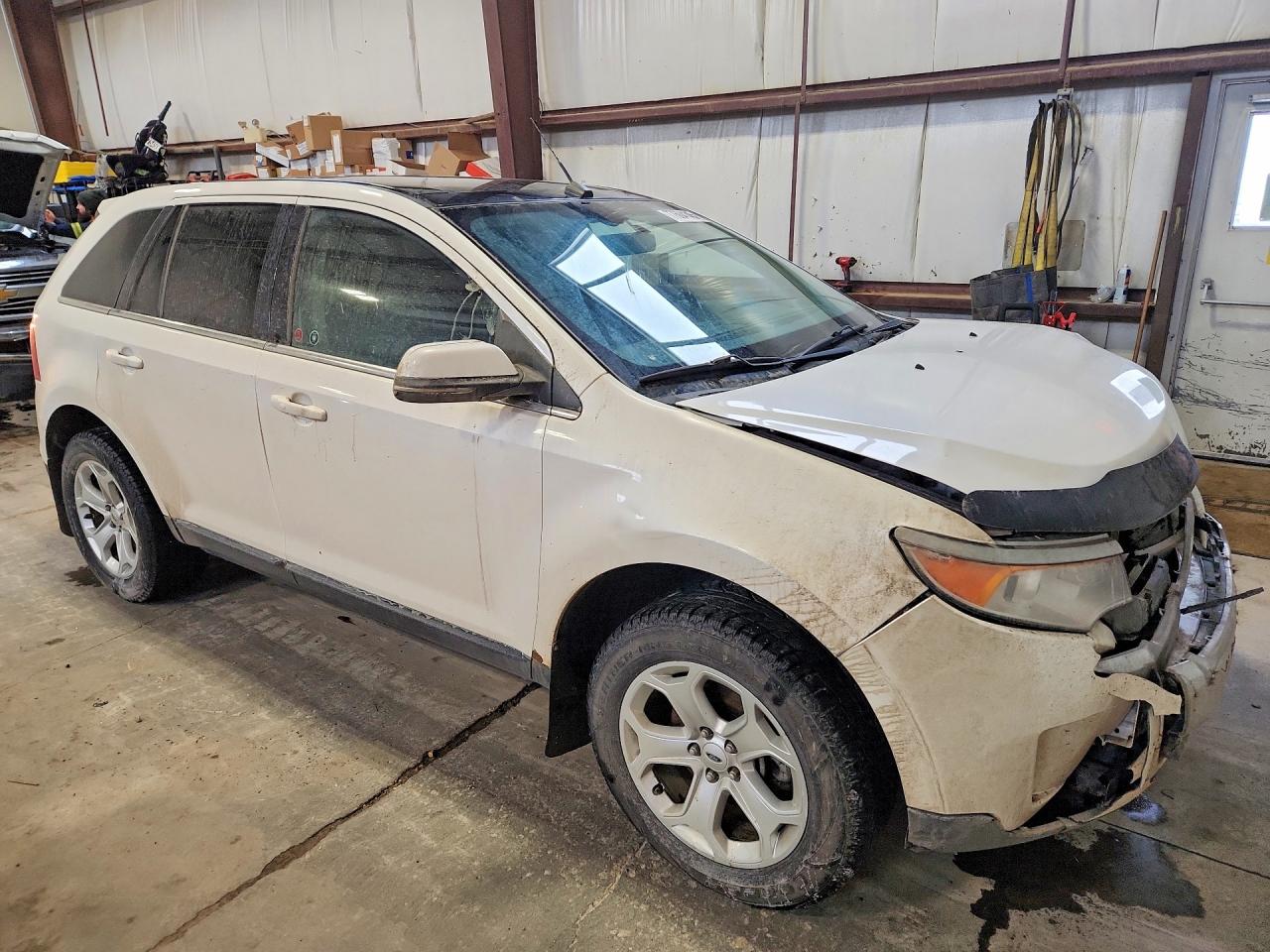 2012 Ford Edge Limited Белый vin: 2FMDK4KC6CBA64150