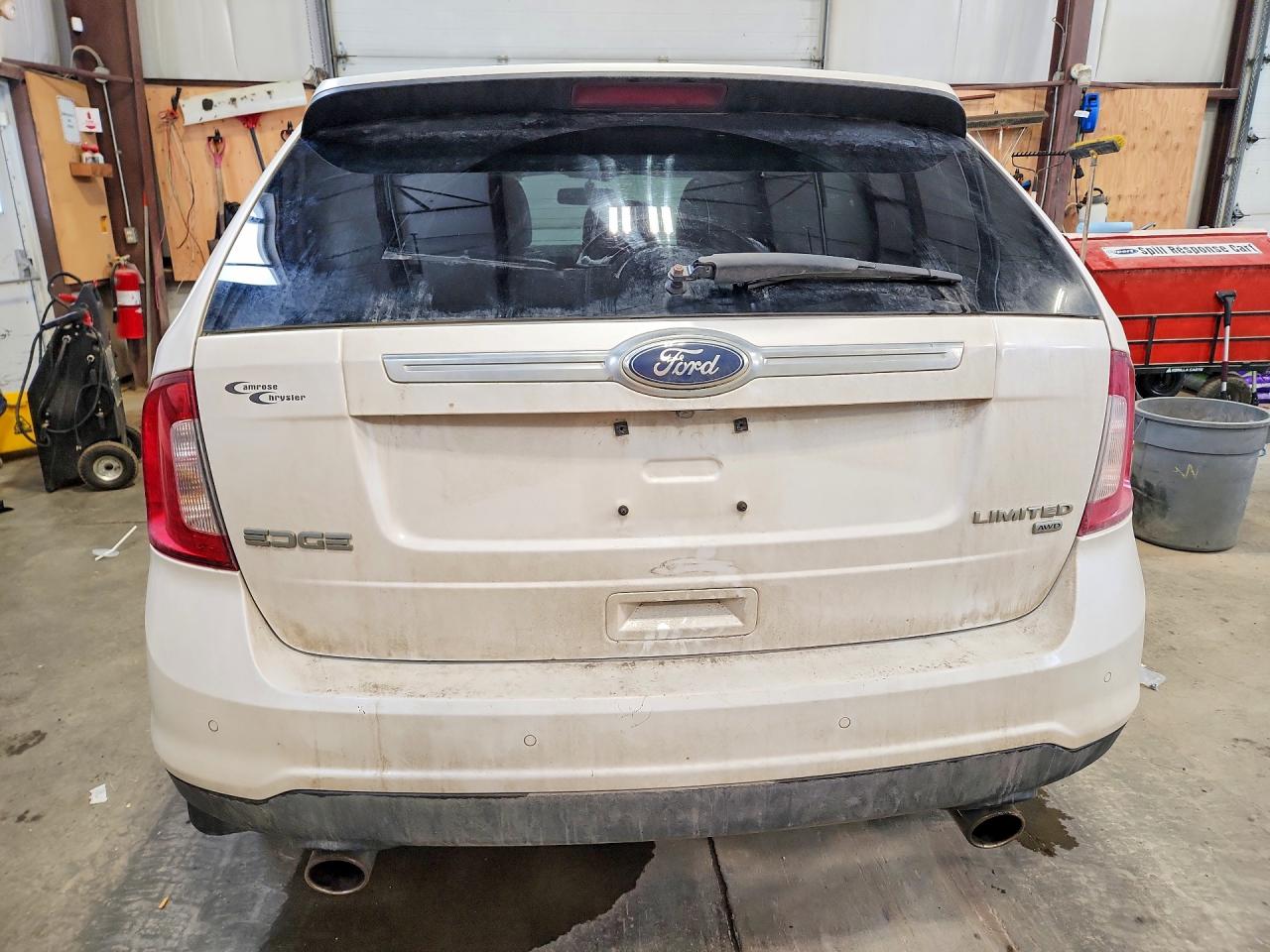 2012 Ford Edge Limited Белый vin: 2FMDK4KC6CBA64150