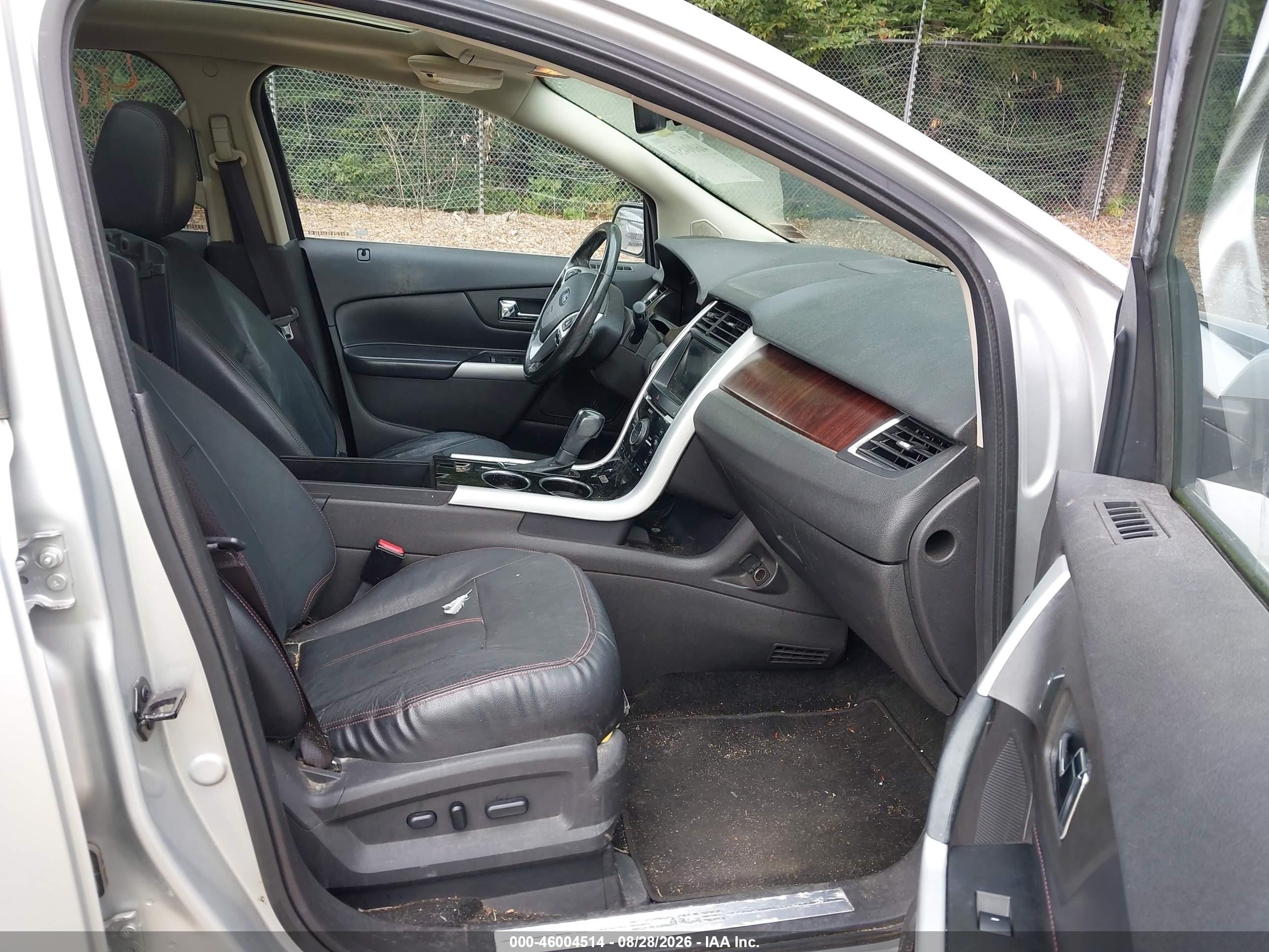 2012 Ford Edge Limited Silver vin: 2FMDK4KC6CBA85578