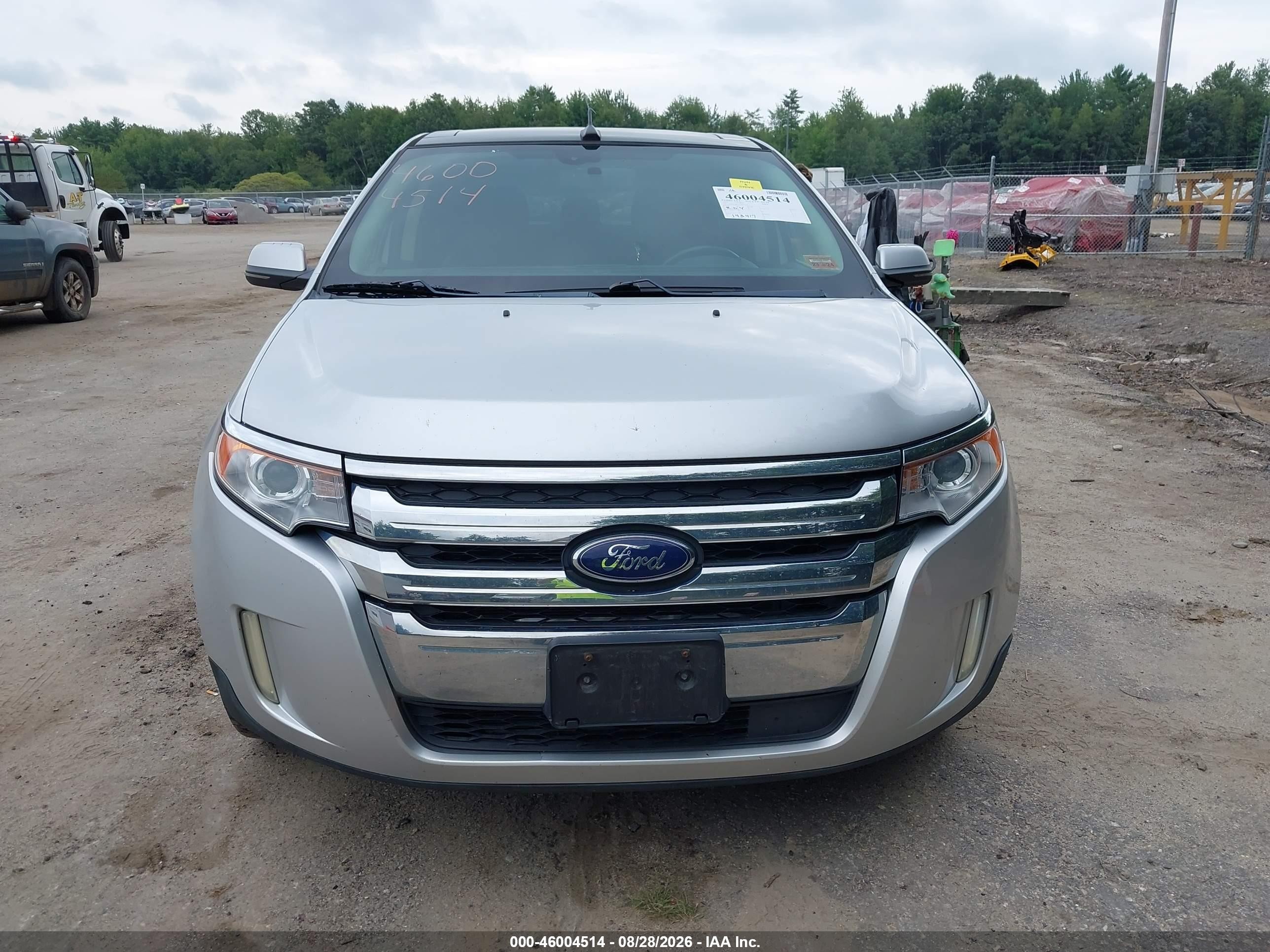2012 Ford Edge Limited Silver vin: 2FMDK4KC6CBA85578