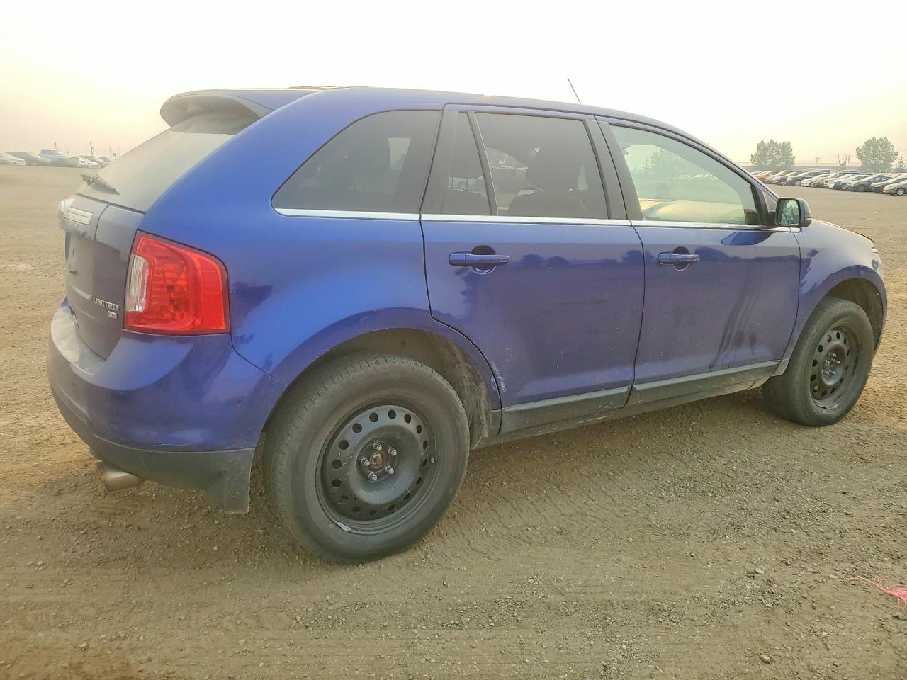 2013 Ford Edge Limited Blue vin: 2FMDK4KC6DBA19663
