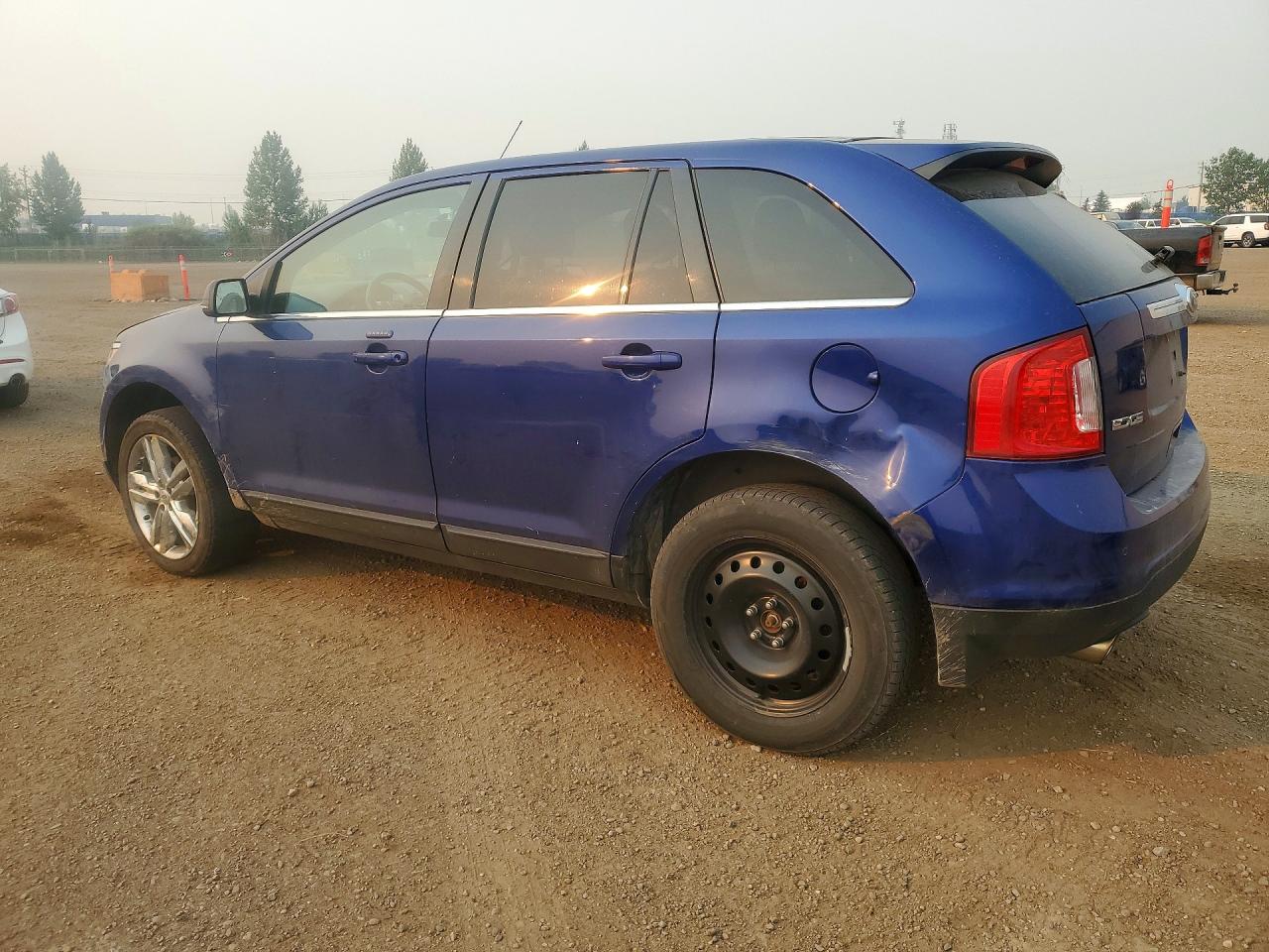 2013 Ford Edge Limited Blue vin: 2FMDK4KC6DBA19663