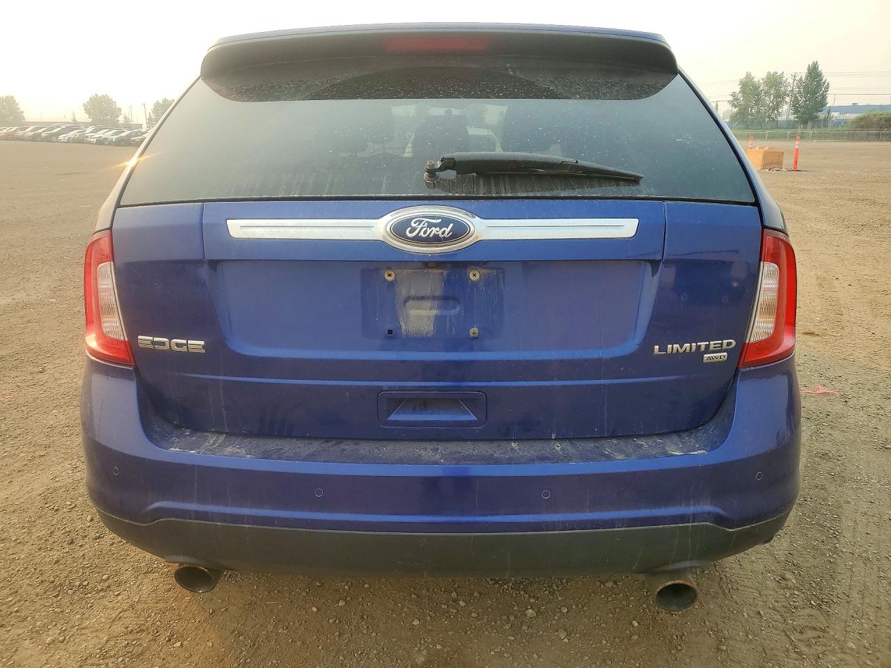 2013 Ford Edge Limited Blue vin: 2FMDK4KC6DBA19663