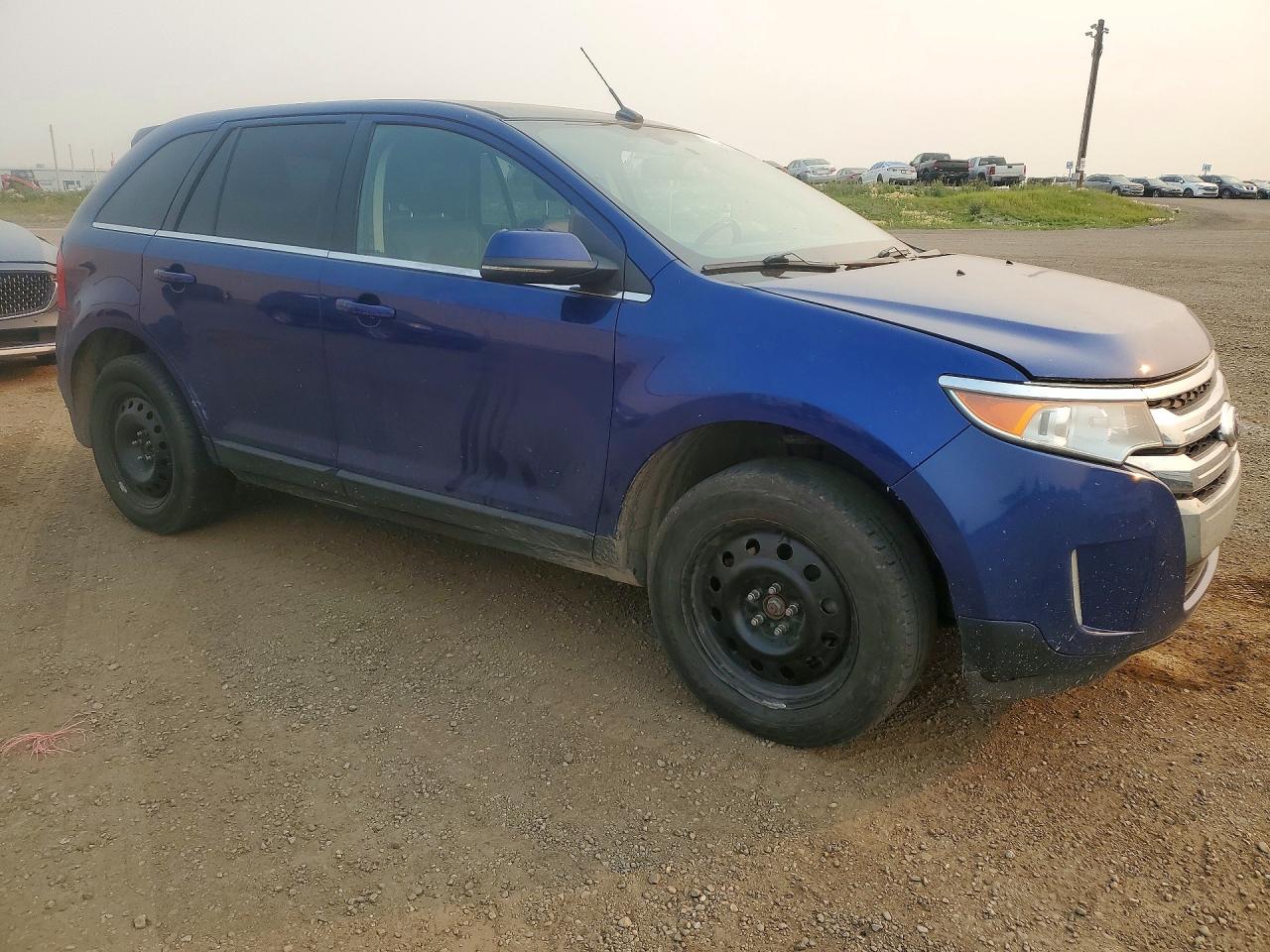 2013 Ford Edge Limited Blue vin: 2FMDK4KC6DBA19663