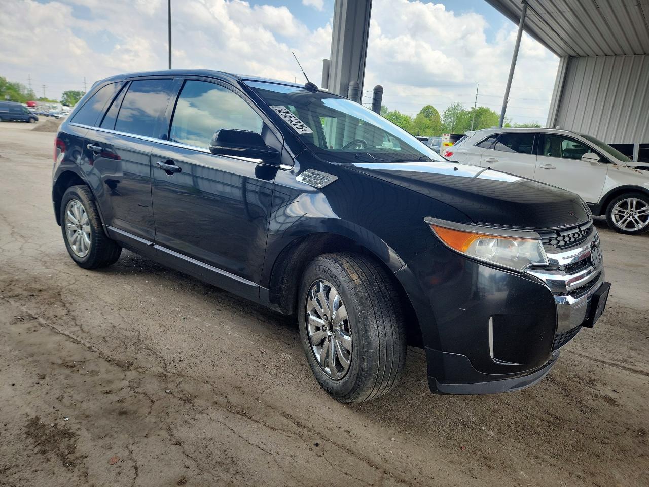 2013 Ford Edge Limited Черный vin: 2FMDK4KC6DBA69138