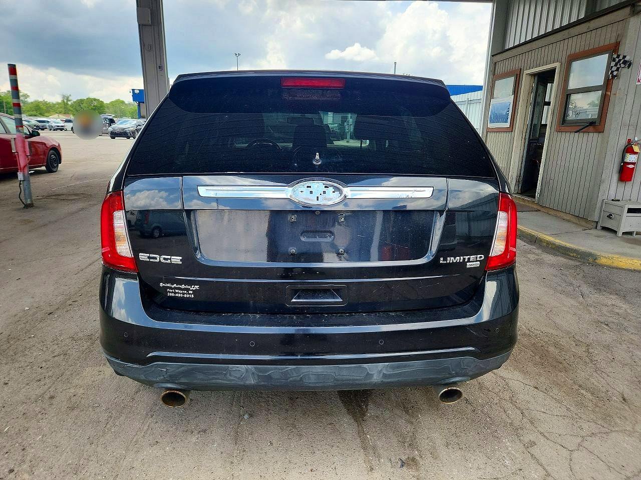 2013 Ford Edge Limited Черный vin: 2FMDK4KC6DBA69138
