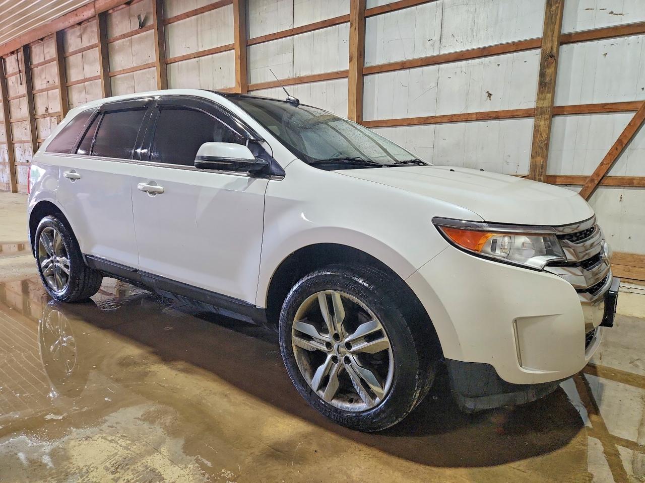 2013 Ford Edge Limited Белый vin: 2FMDK4KC6DBB10206
