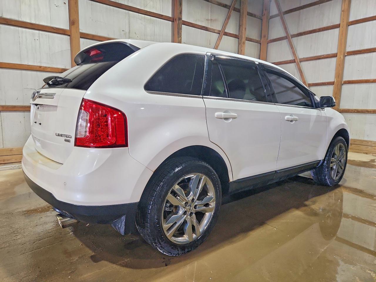 2013 Ford Edge Limited Белый vin: 2FMDK4KC6DBB10206
