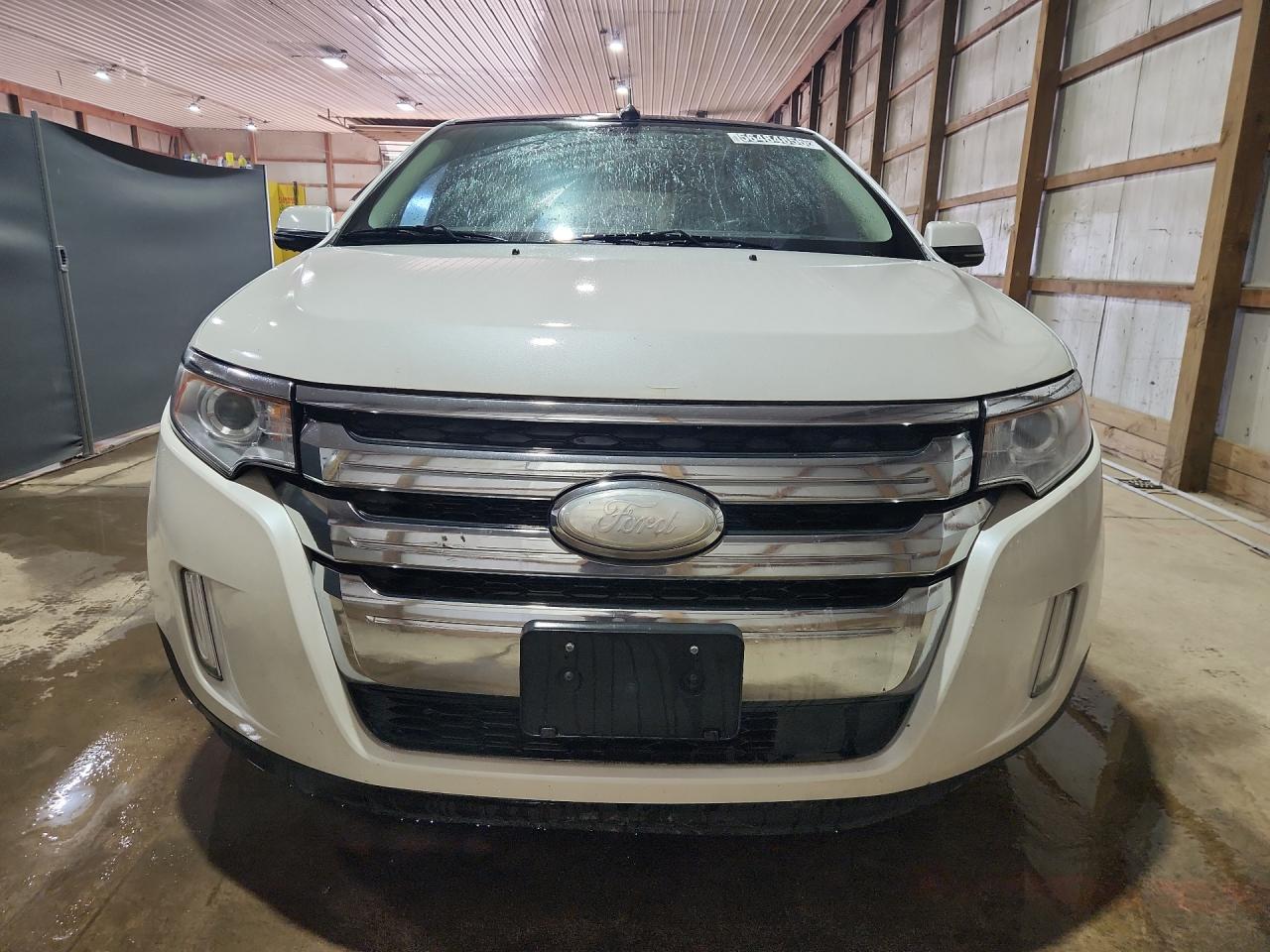 2013 Ford Edge Limited Белый vin: 2FMDK4KC6DBB10206 Damage: Front Bumper/Cover, Chipped, 9
