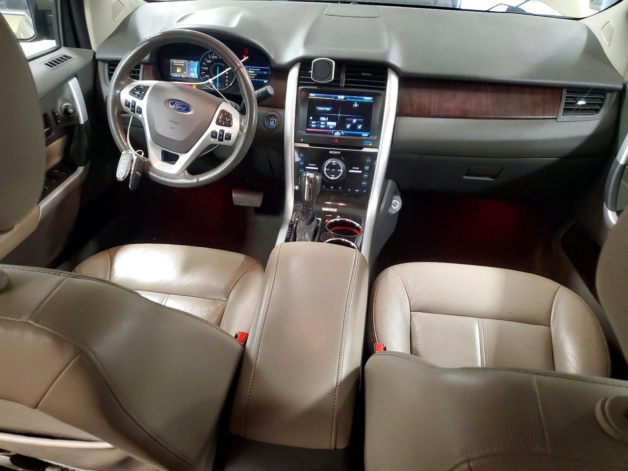 2013 Ford Edge Limited Зеленый vin: 2FMDK4KC6DBB90560