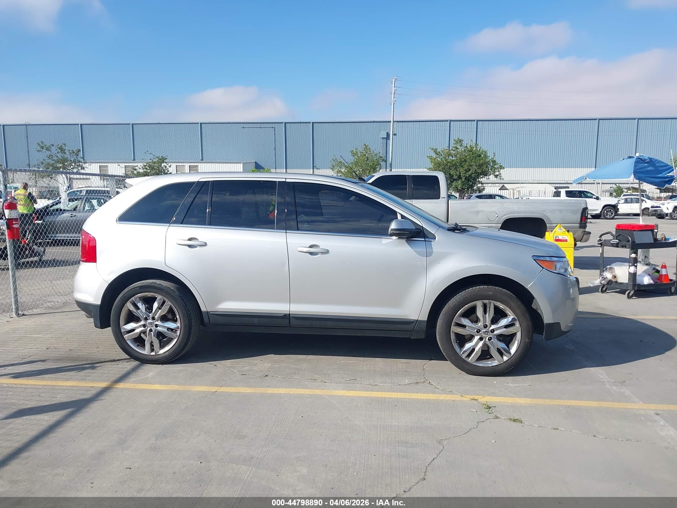 2013 Ford Edge Limited Gray vin: 2FMDK4KC6DBC05803