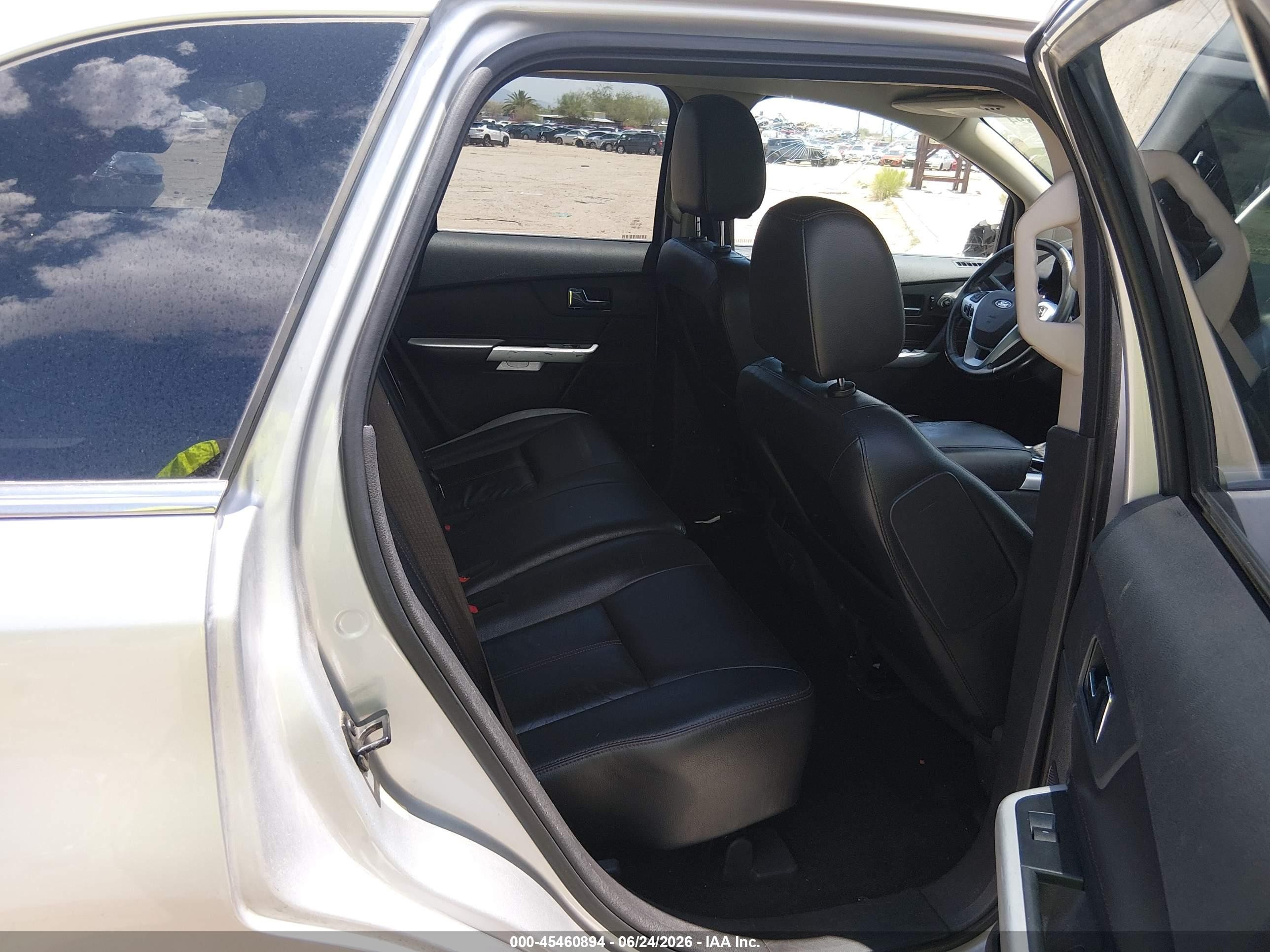 2013 Ford Edge Limited White vin: 2FMDK4KC6DBC13030