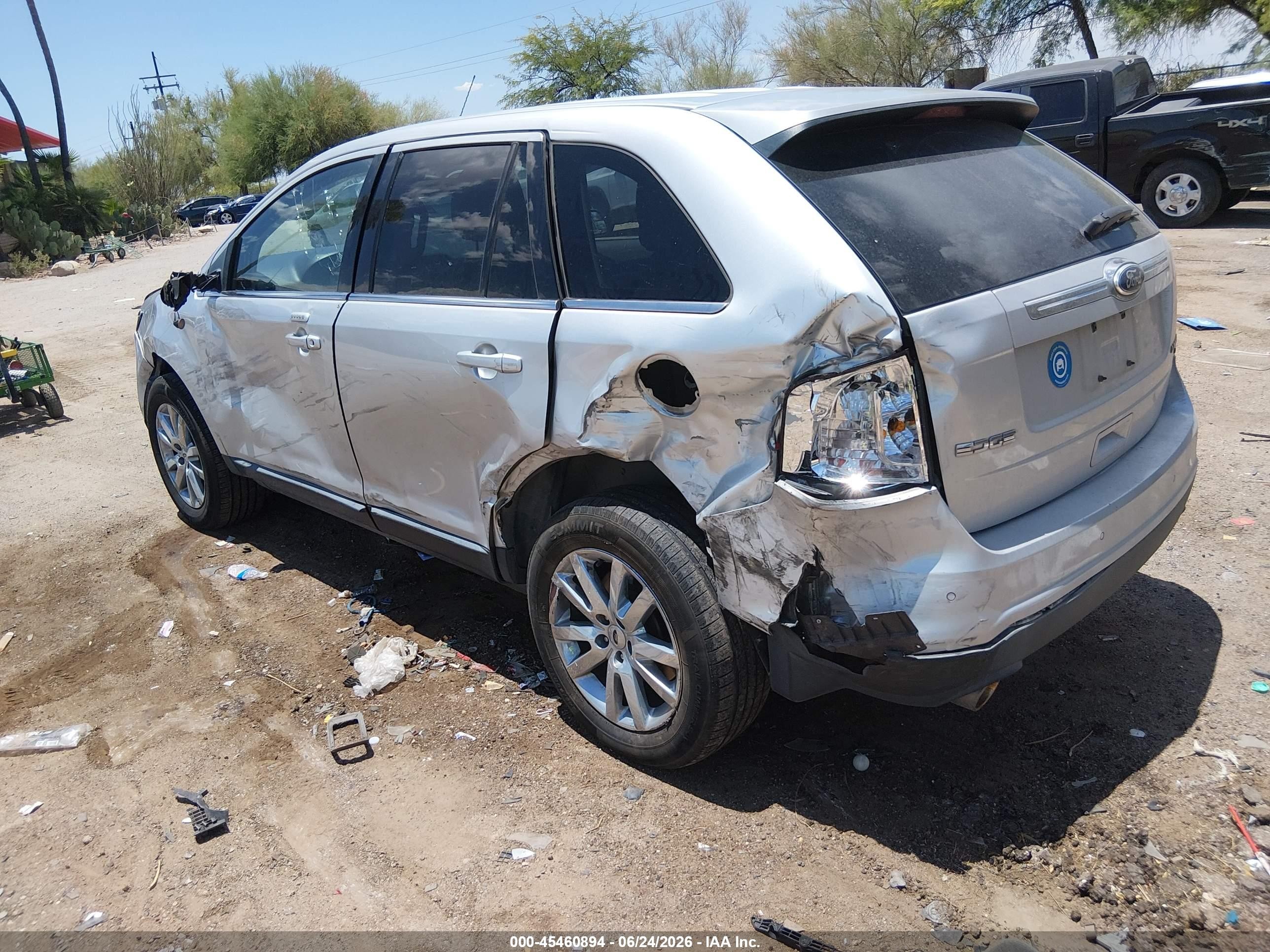 2013 Ford Edge Limited White vin: 2FMDK4KC6DBC13030