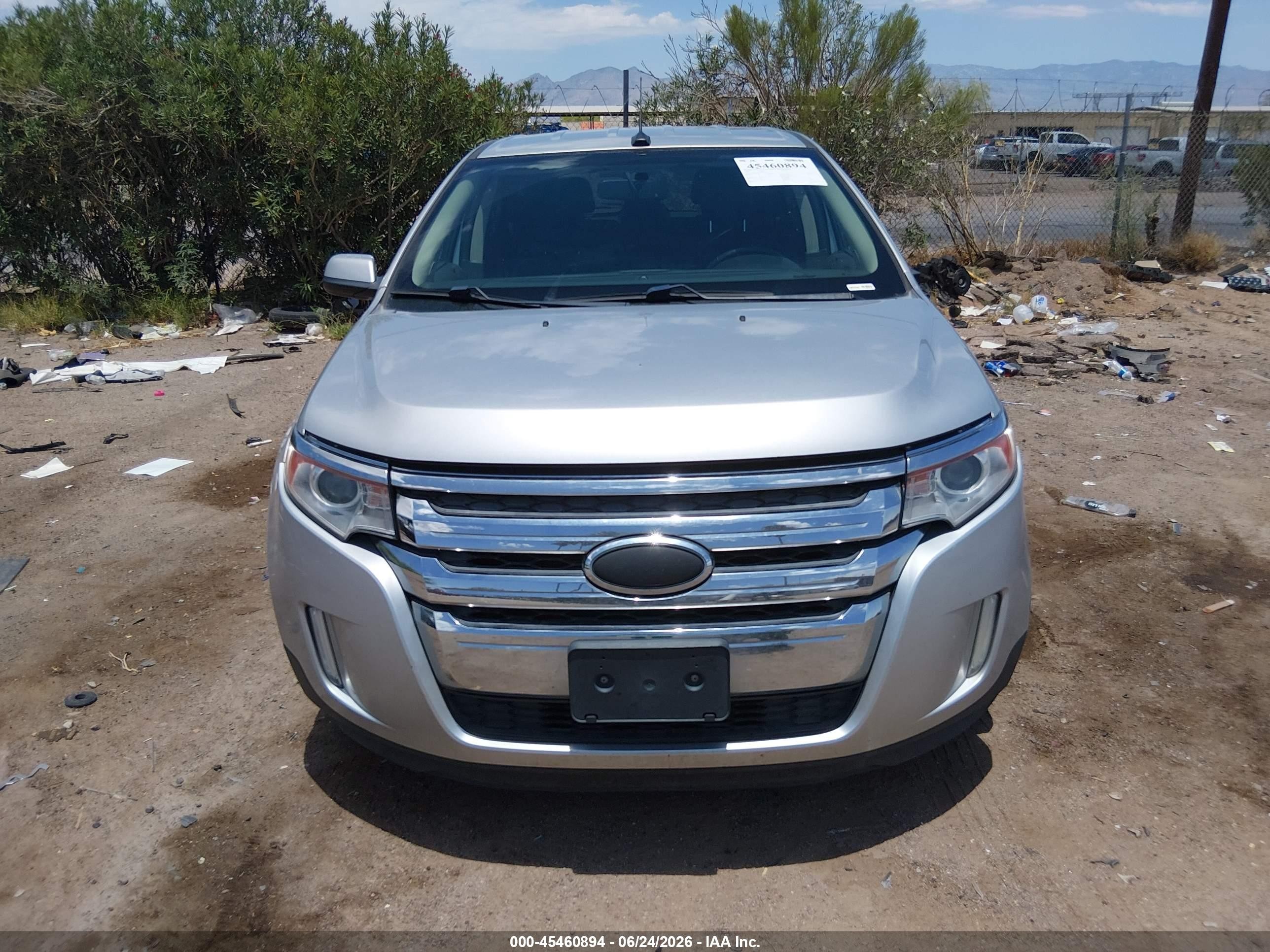 2013 Ford Edge Limited White vin: 2FMDK4KC6DBC13030