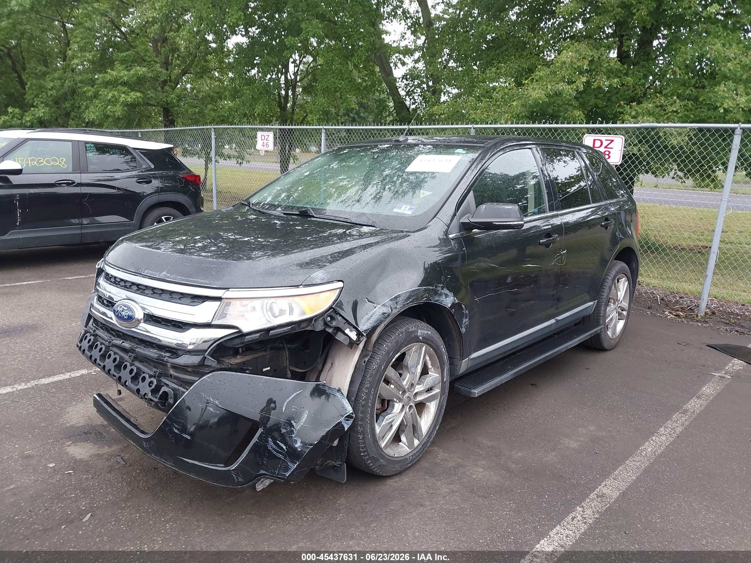 2013 Ford Edge Limited Черный vin: 2FMDK4KC6DBC28871