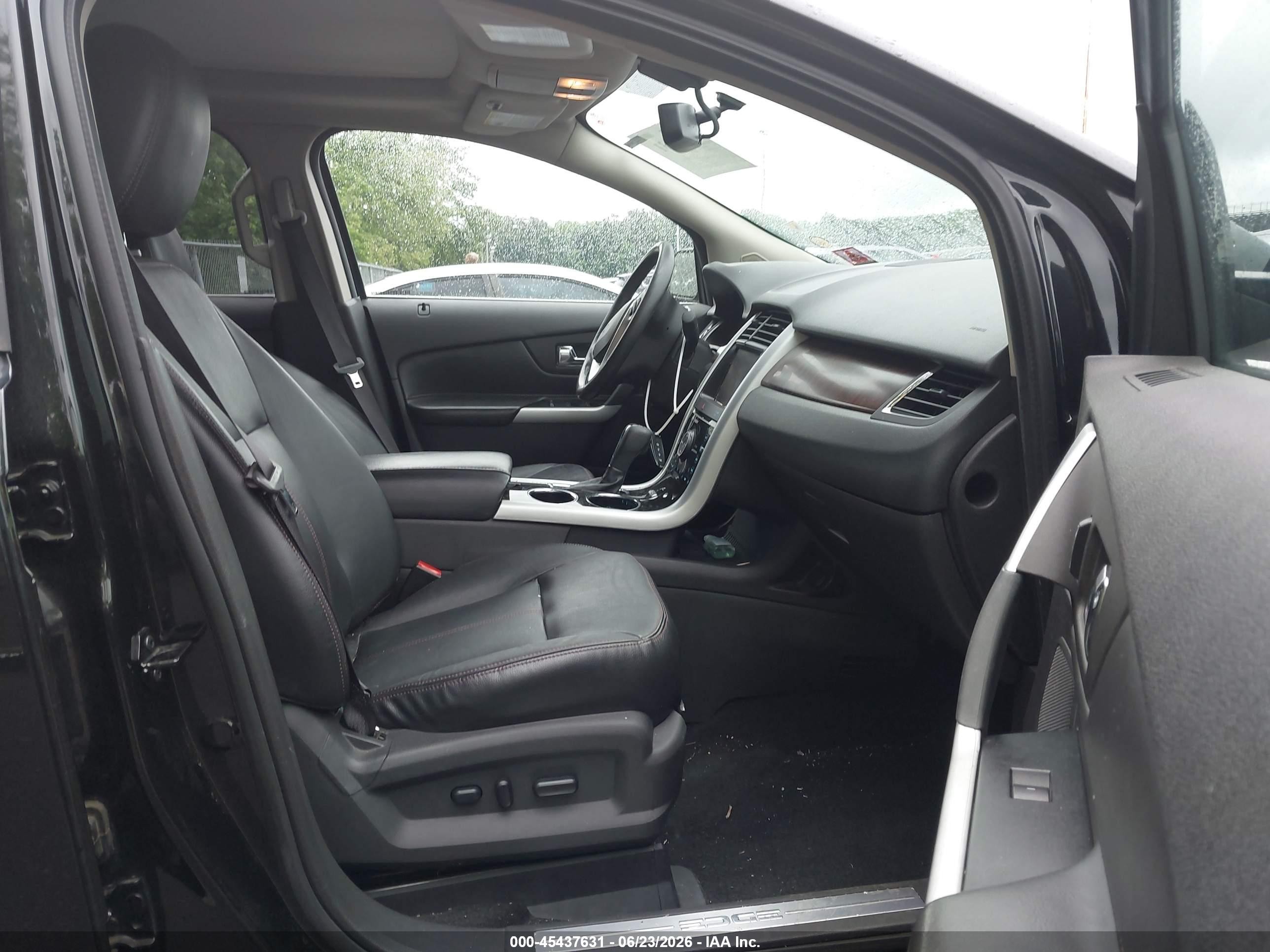 2013 Ford Edge Limited Черный vin: 2FMDK4KC6DBC28871