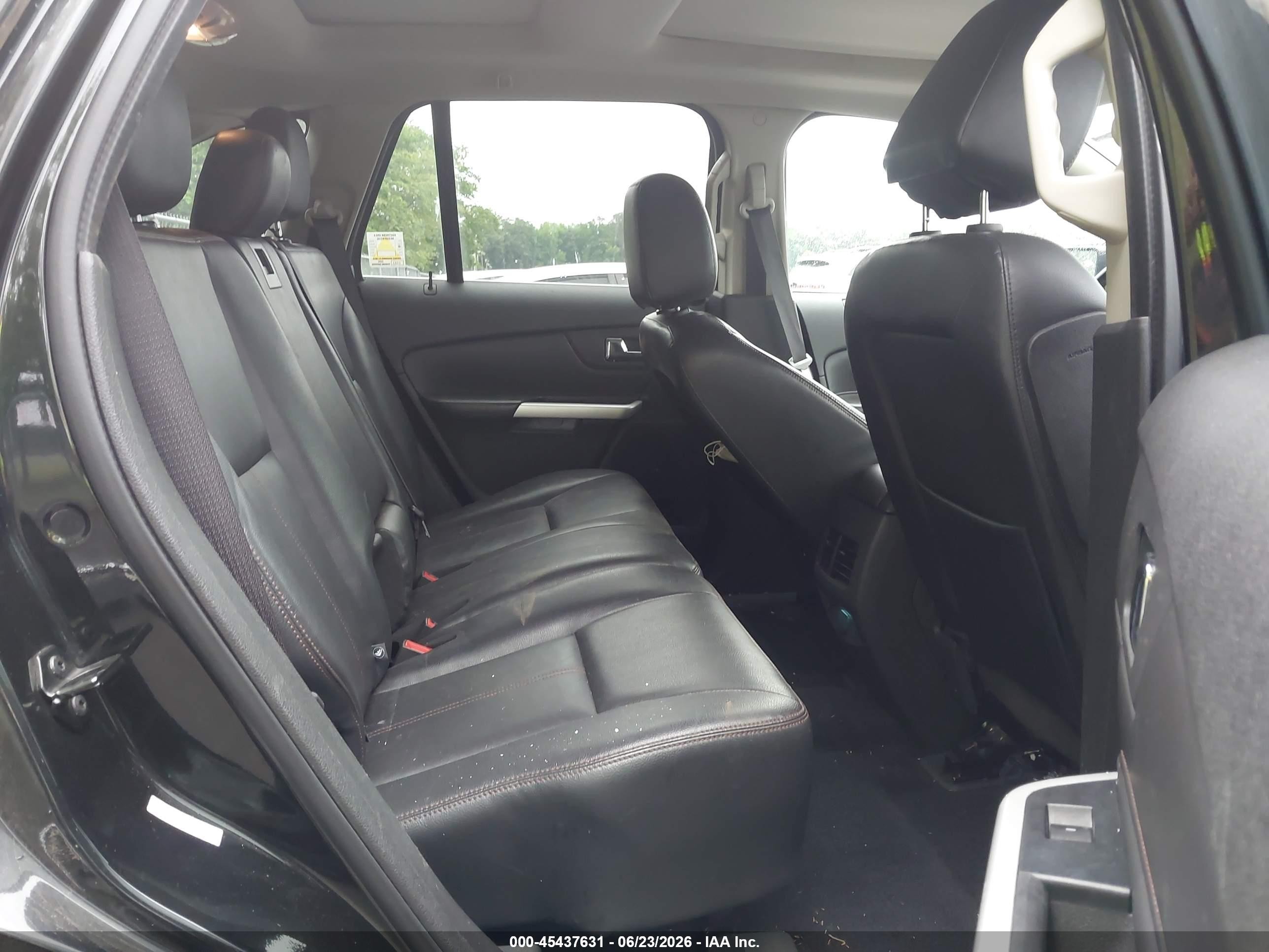2013 Ford Edge Limited Черный vin: 2FMDK4KC6DBC28871