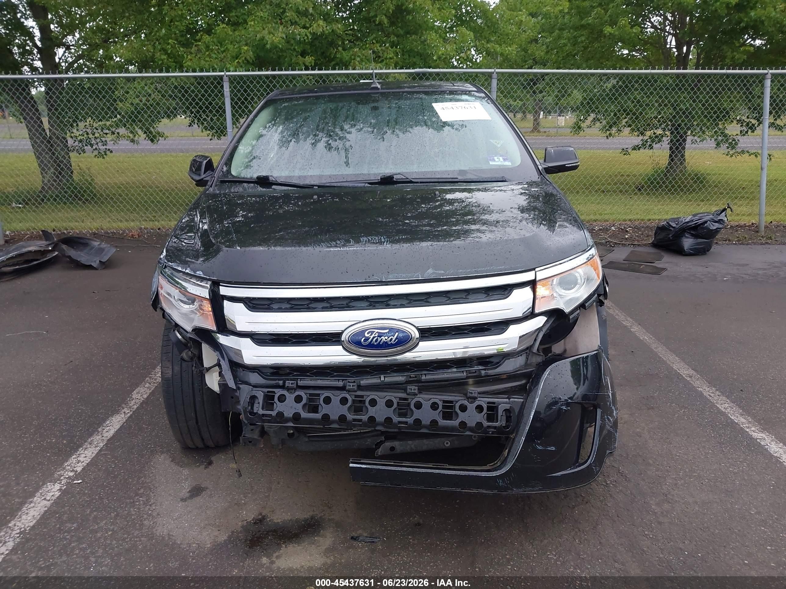 2013 Ford Edge Limited Черный vin: 2FMDK4KC6DBC28871