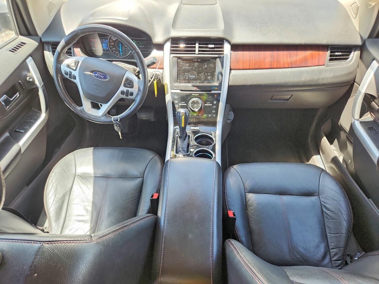 2013 Ford Edge Limited Silver vin: 2FMDK4KC6DBC46917