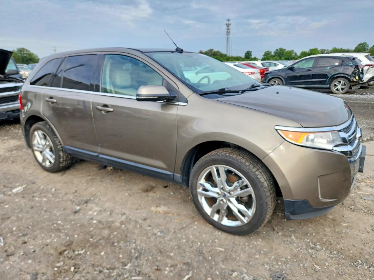 2013 Ford Edge Limited Gray vin: 2FMDK4KC6DBE23711