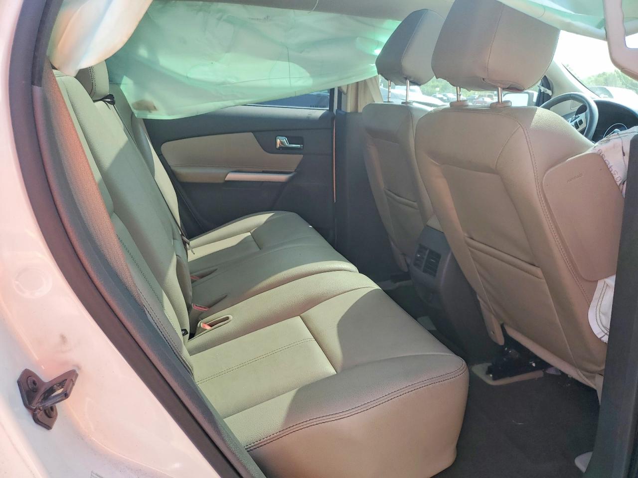 2014 Ford Edge Limited White vin: 2FMDK4KC6EBA03609
