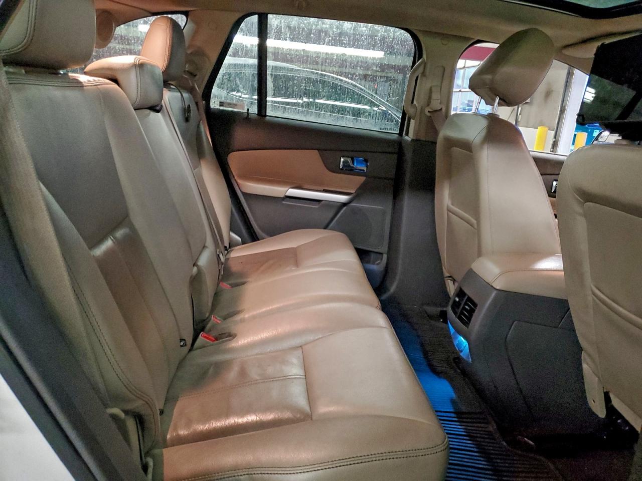 2014 Ford Edge Limited White vin: 2FMDK4KC6EBA04002