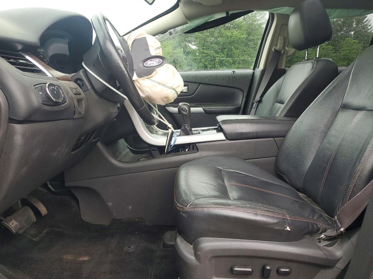 2014 Ford Edge Limited Черный vin: 2FMDK4KC6EBA13461