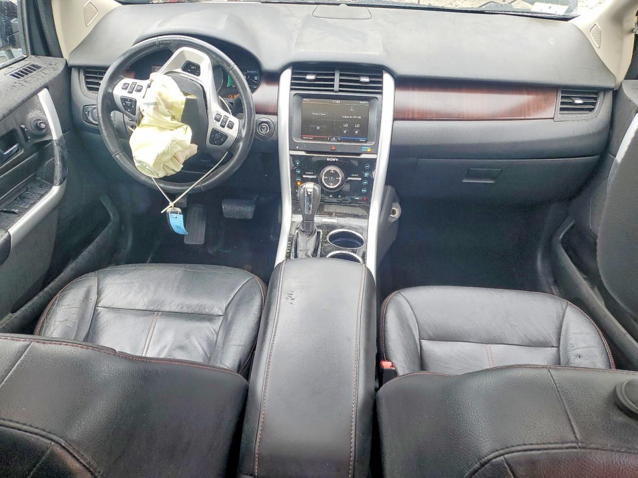 2014 Ford Edge Limited Черный vin: 2FMDK4KC6EBA13461