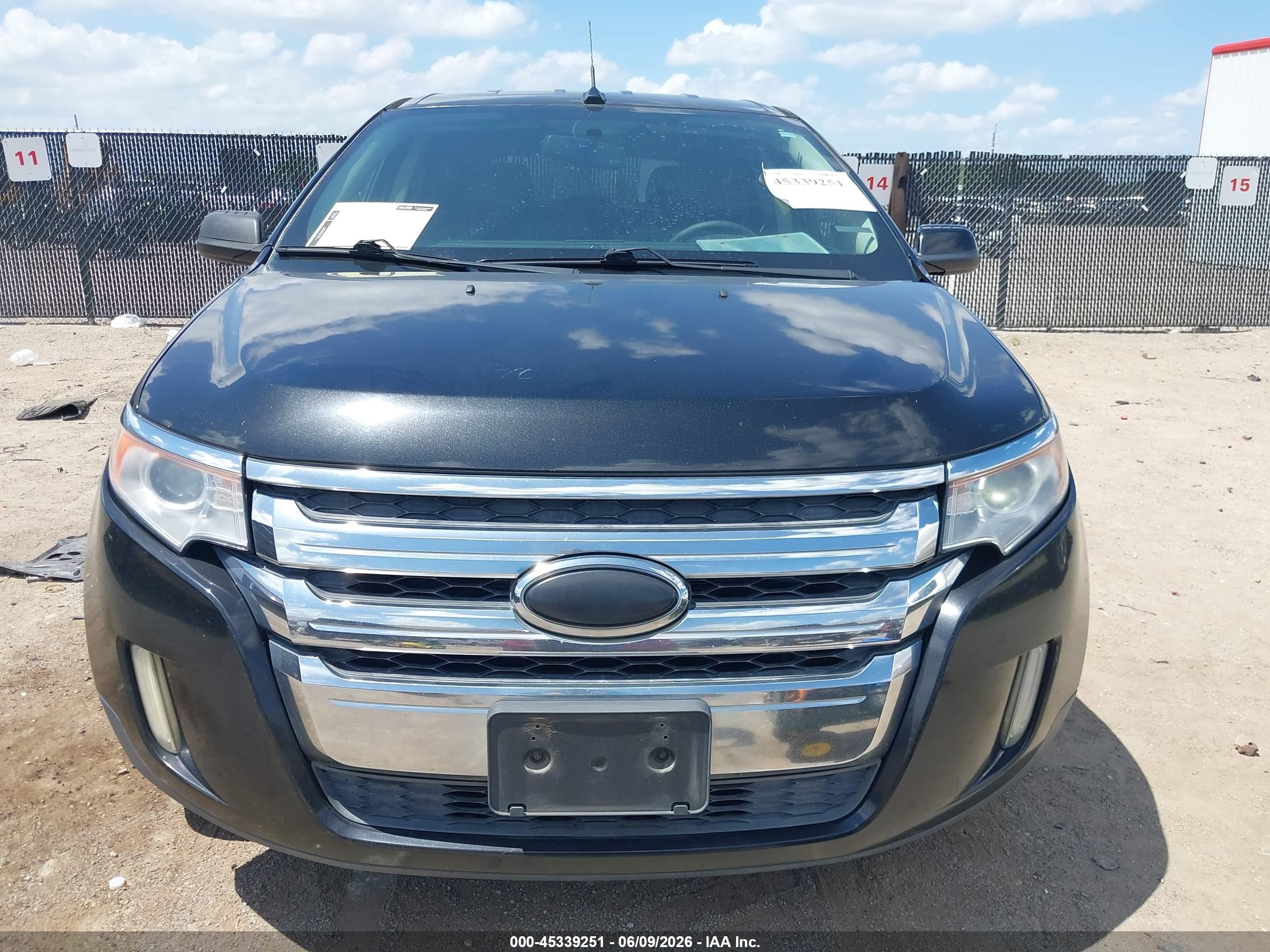 2014 Ford Edge Limited Black vin: 2FMDK4KC6EBA19521