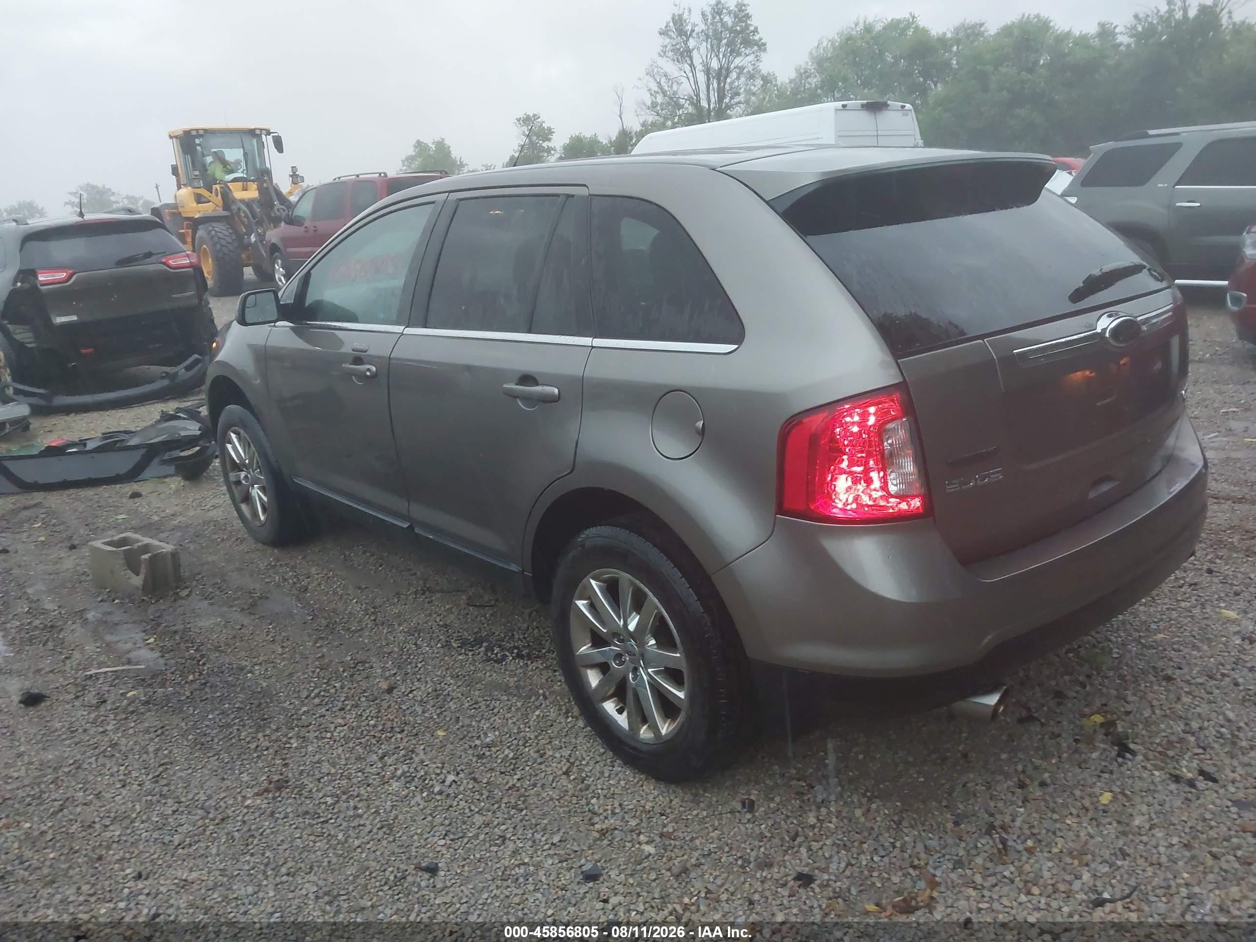2014 Ford Edge Limited Gray vin: 2FMDK4KC6EBA26842